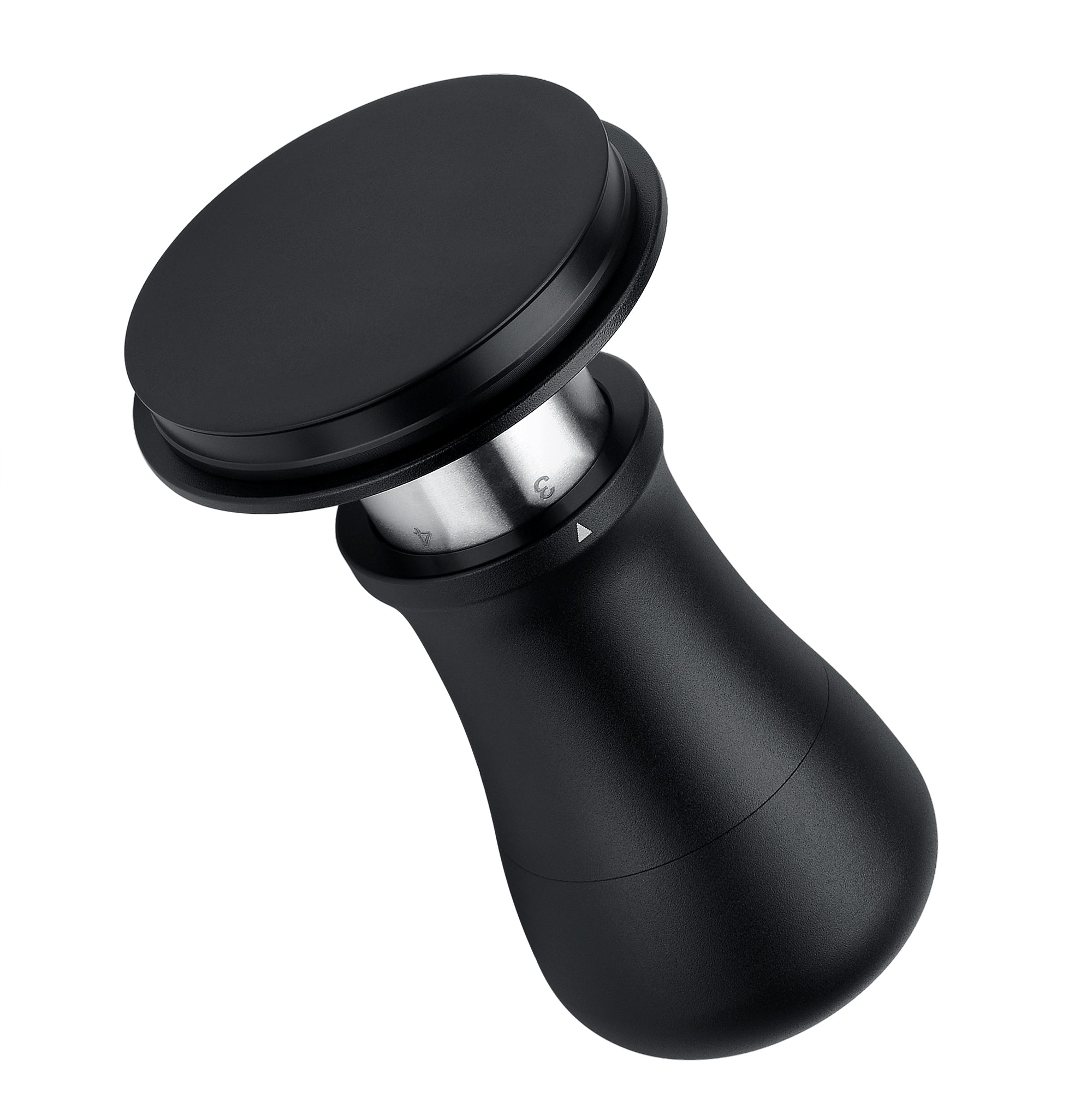 Tamper con resorte Normcore / V4 con revestimiento de PVD de titanio - Base plana