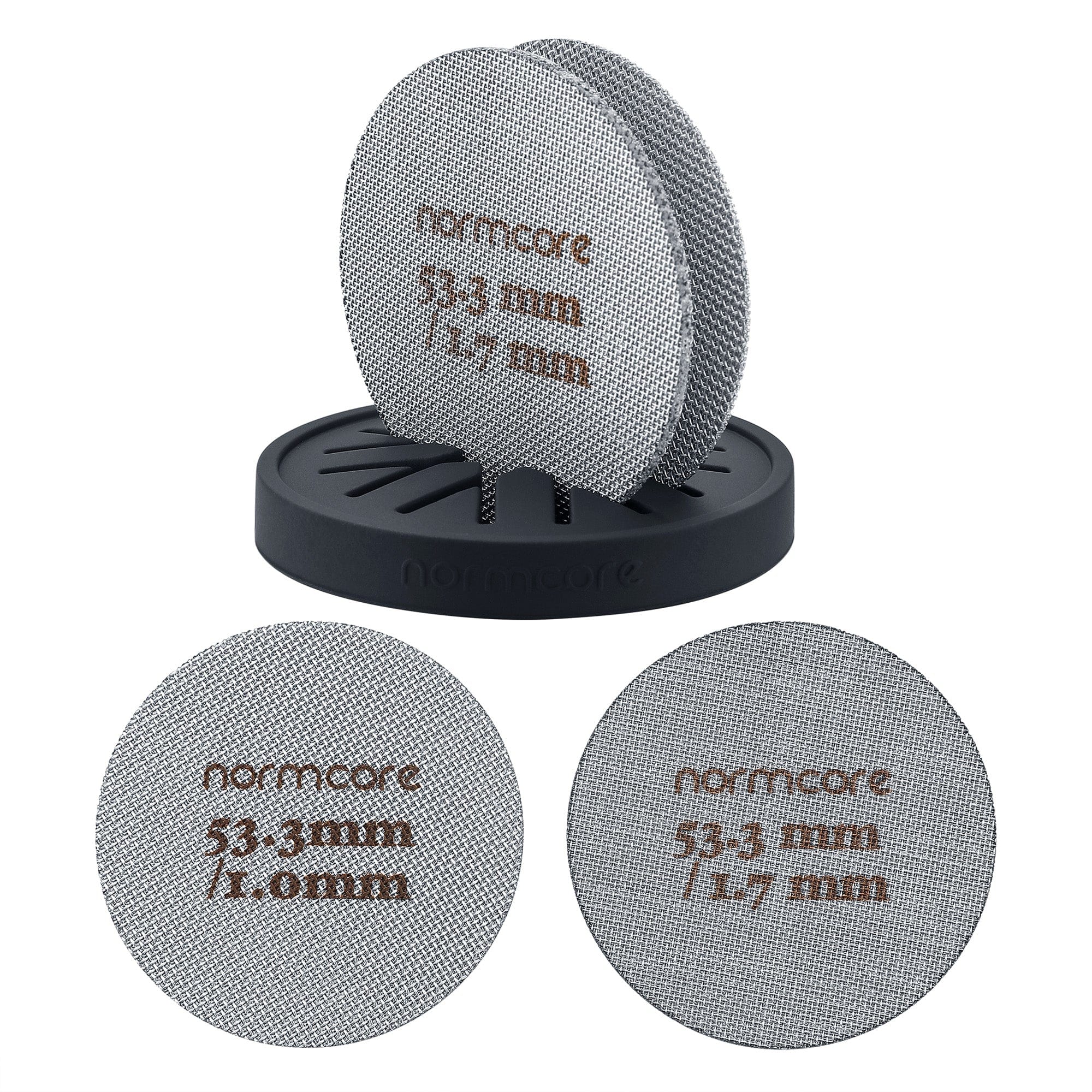 Normcore / 2 Packs Puck Screen With Stand - 1.7mm / 1.0mm Thickness 150μm Mesh