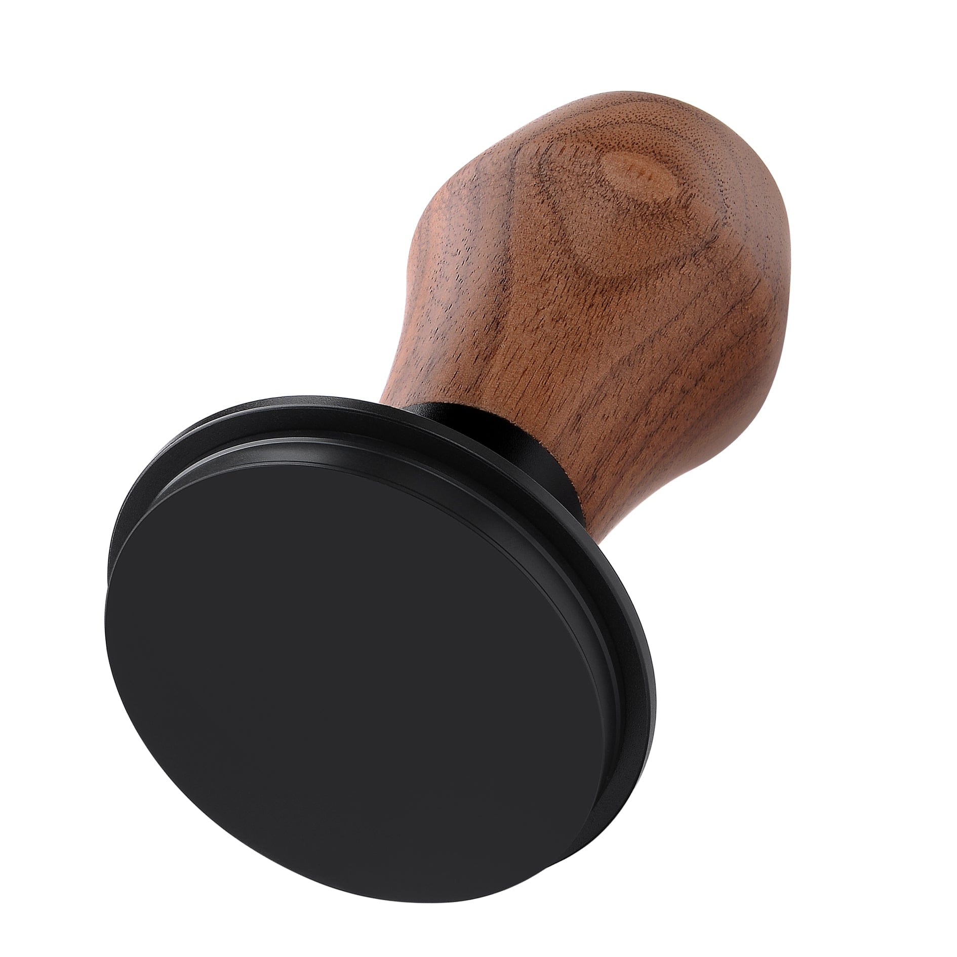 Tamper con resorte Normcore / V4 - NOGAL - Base con revestimiento de PVD de titanio