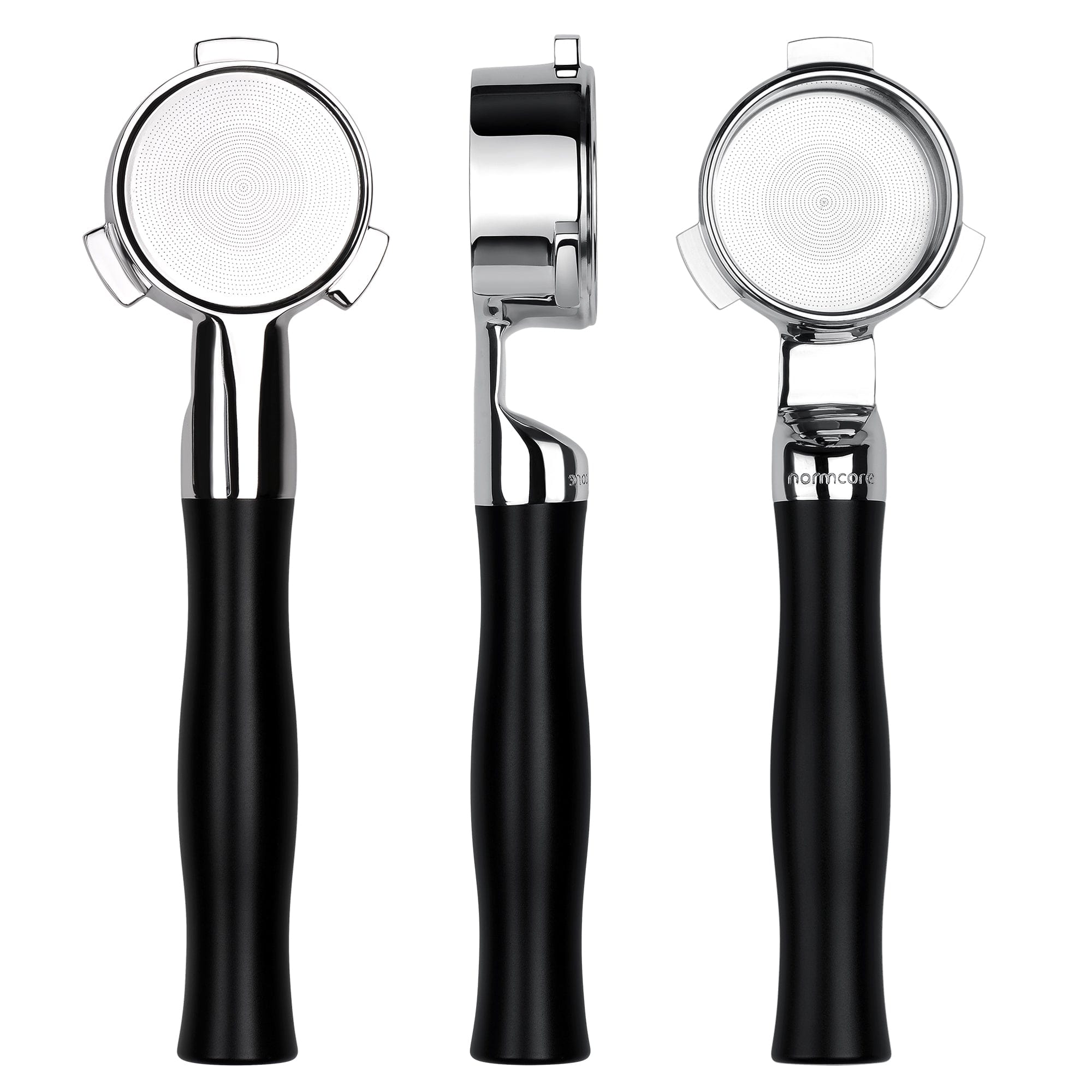 Normcore Unibody Bottomless Portafilter with Built-in High Extraction Basket