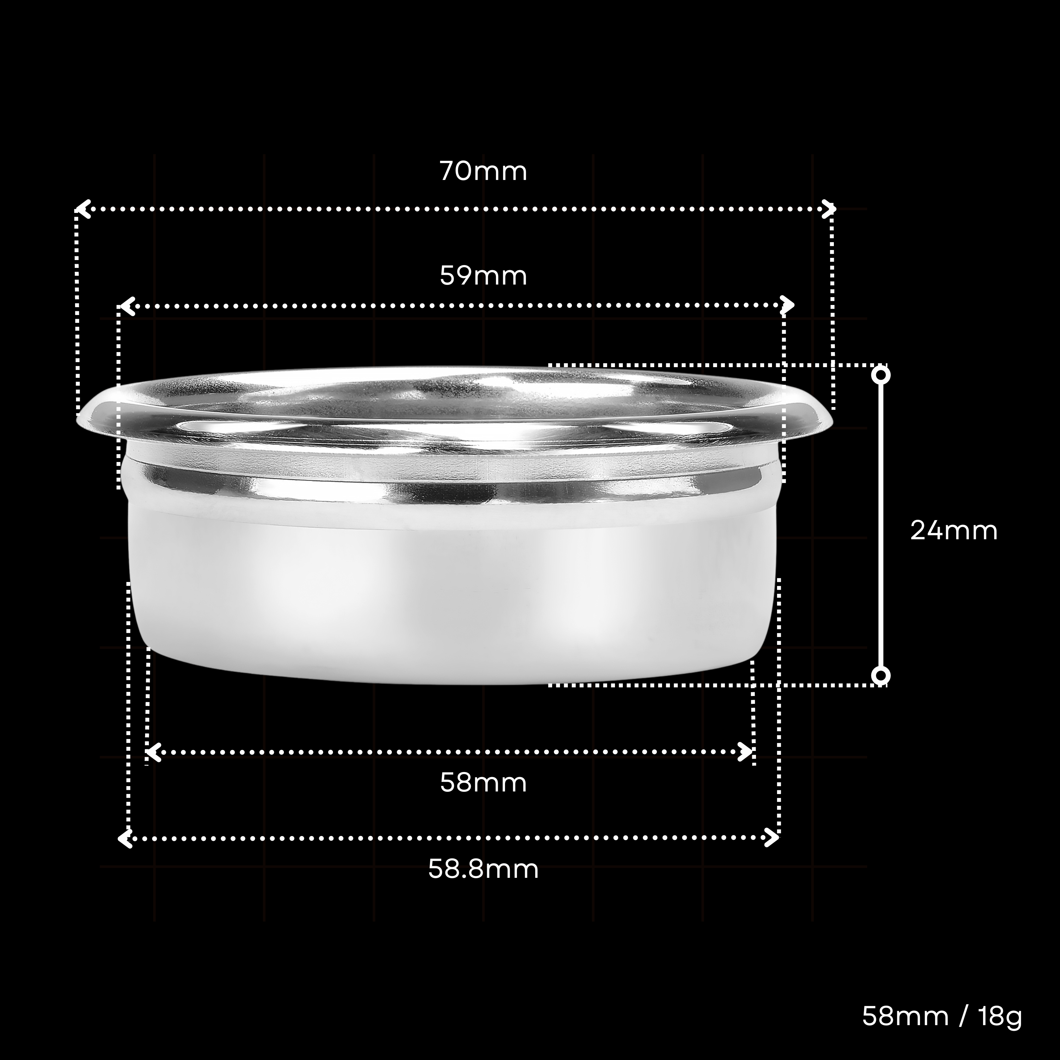 Normcore Espresso High Extraction Filter Basket