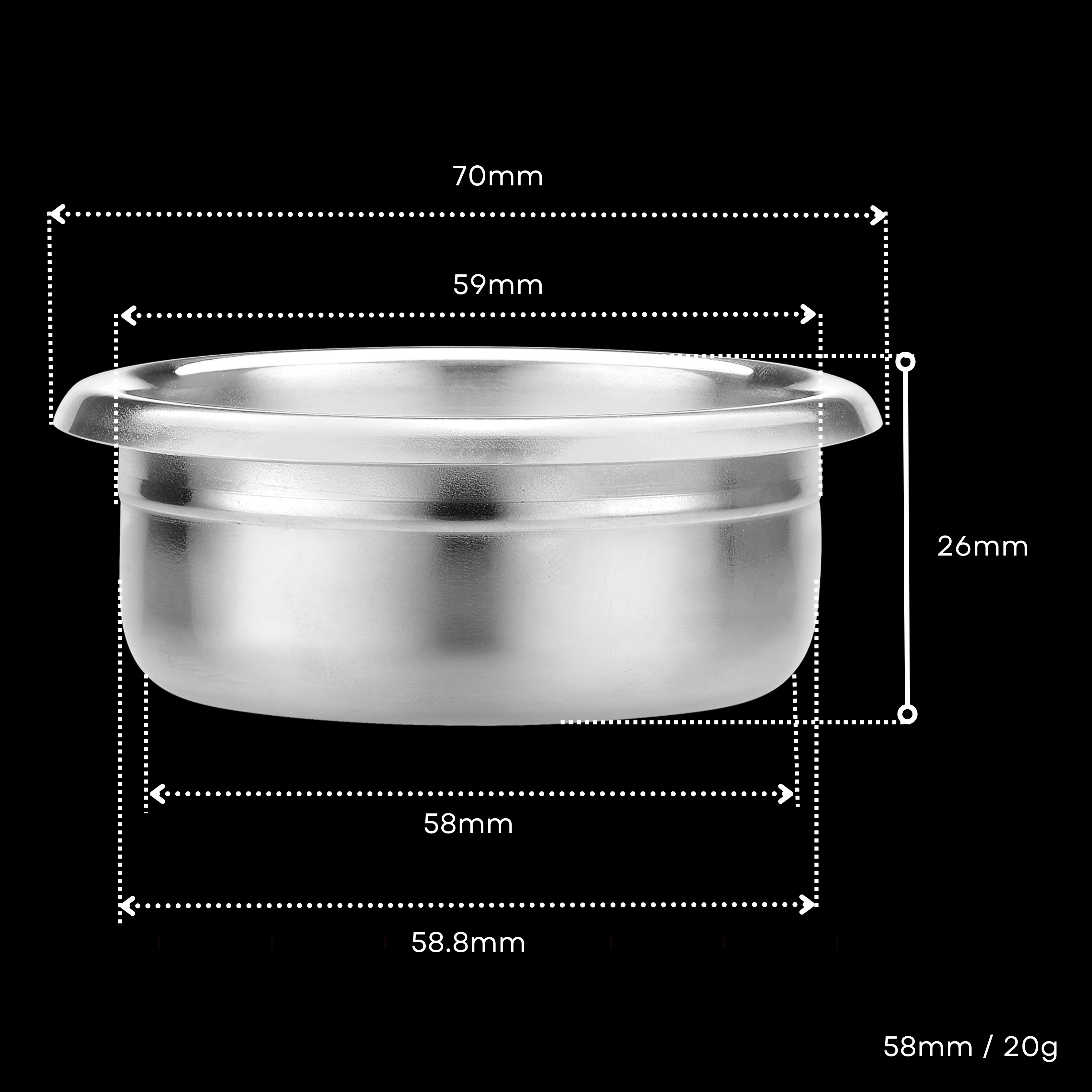 Normcore Espresso High Extraction Filter Basket