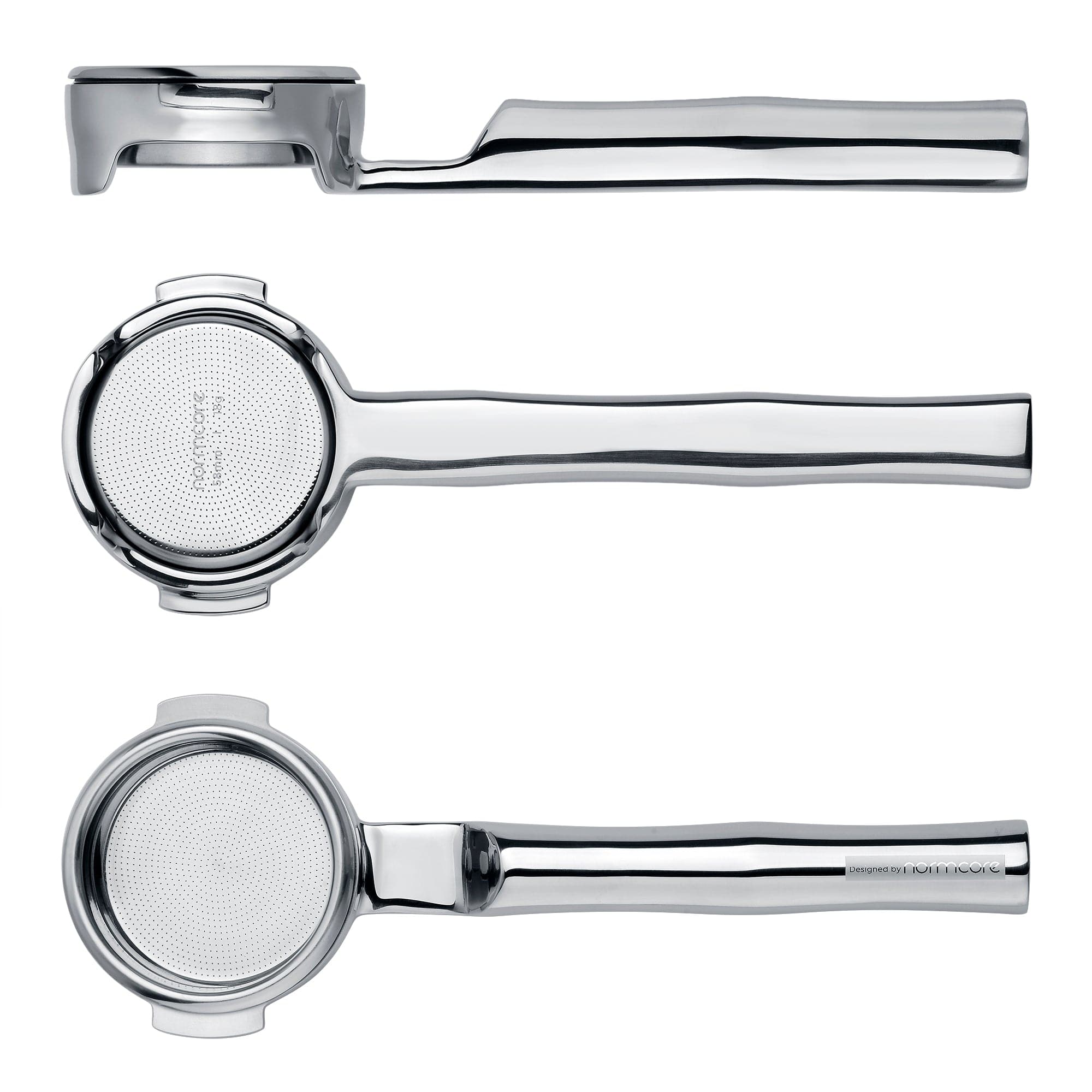 Normcore All Stainless Steel Lay-Flat Portafilter