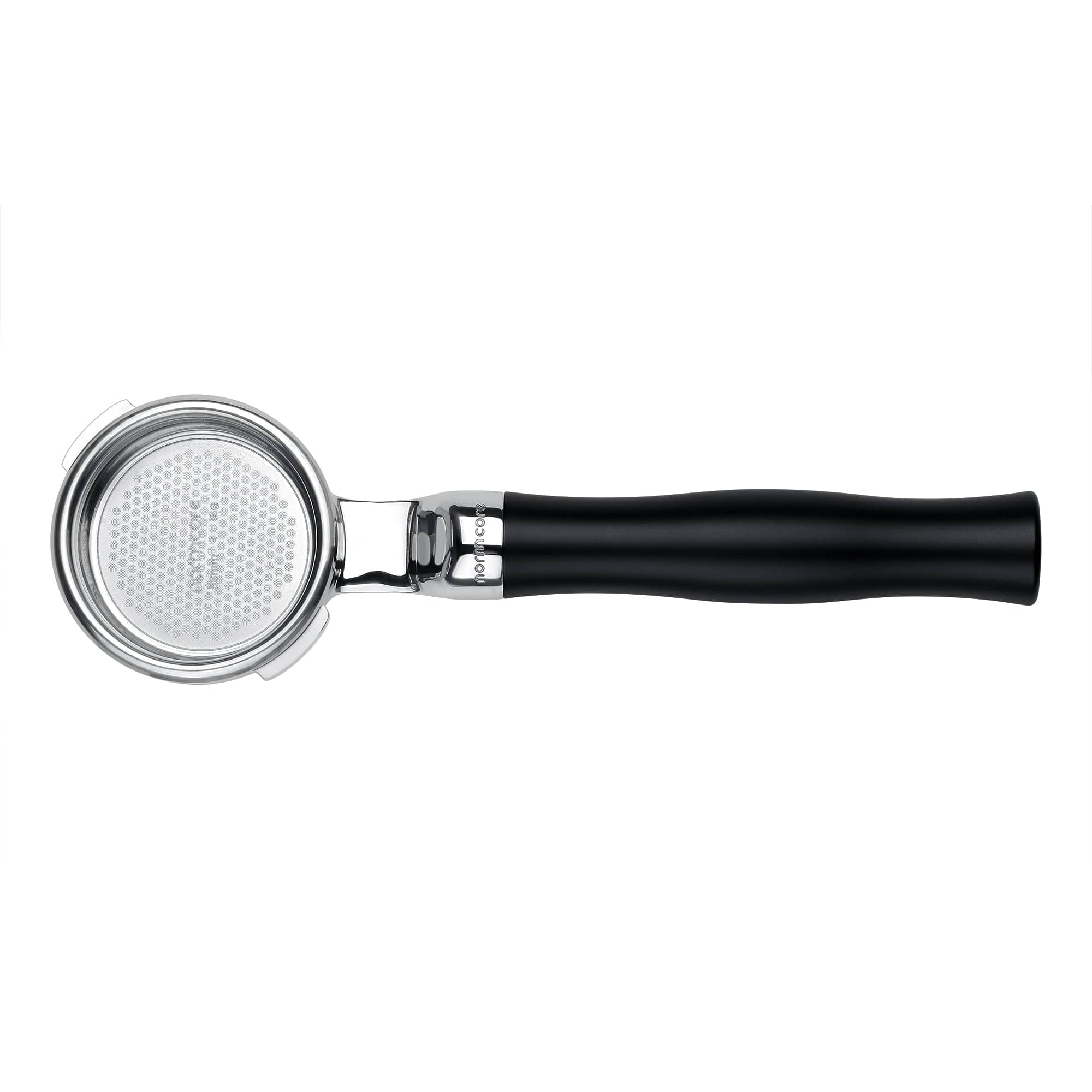 Normcore Slim Naked Portafilter with Anodized
Aluminum Handle