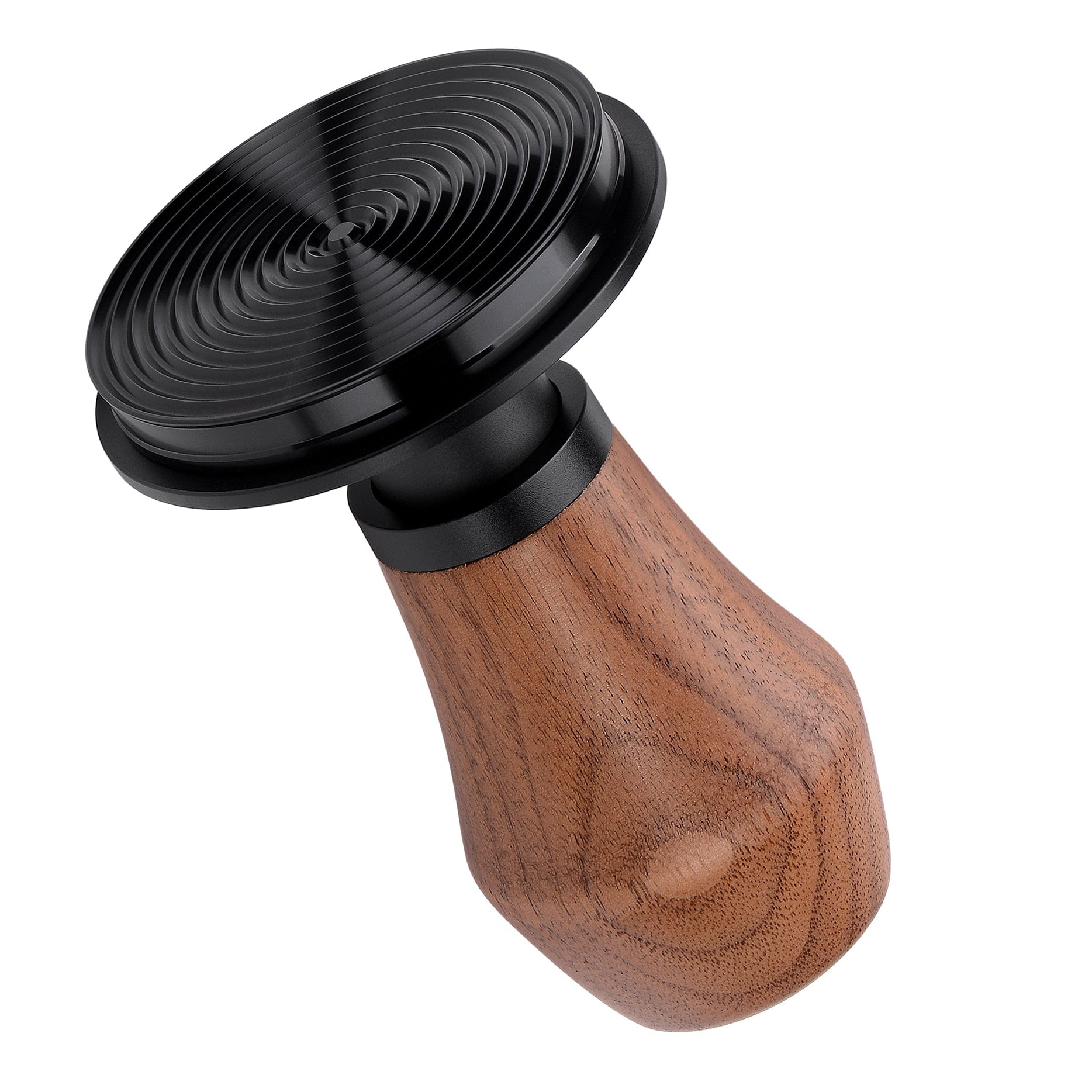 Tamper con resorte Normcore / V4 - NOGAL - Base con revestimiento de PVD de titanio