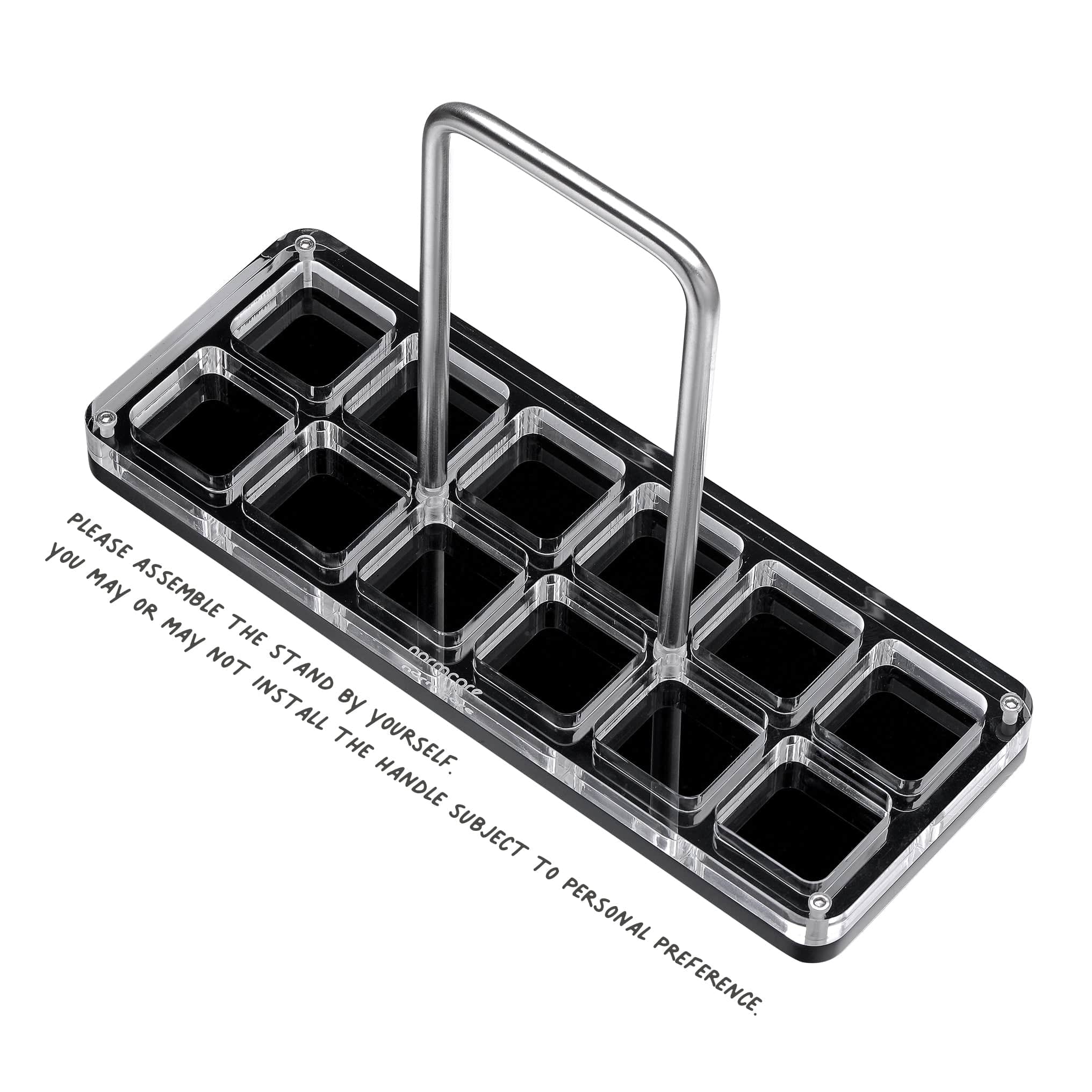 Normcore / 12 TUBES COFFEE BEAN CELLARS WITH STAND - GLASS TUBES
