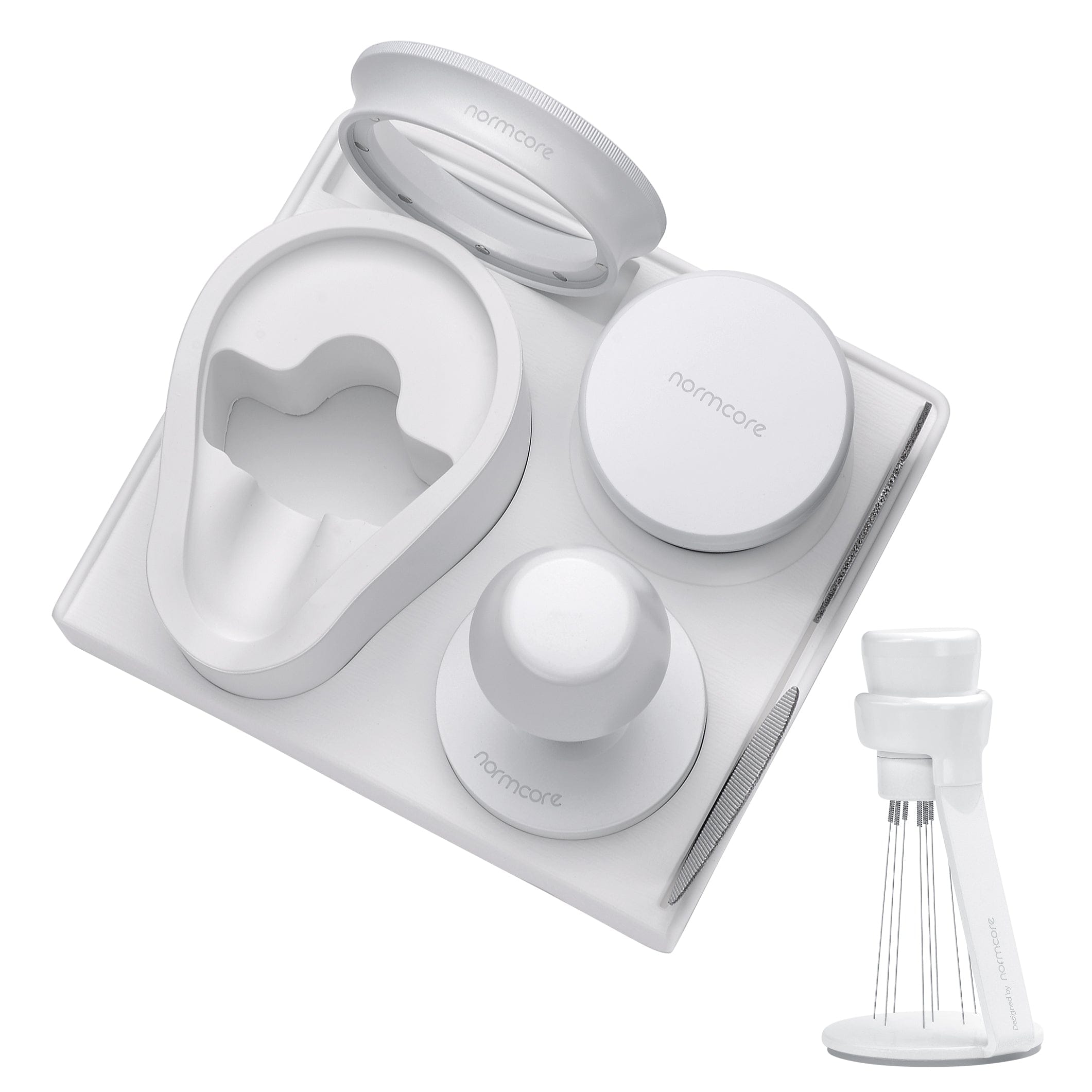 Normcore 7-in-1 Barista Compact Essentials Kit - Without Portafilter - White