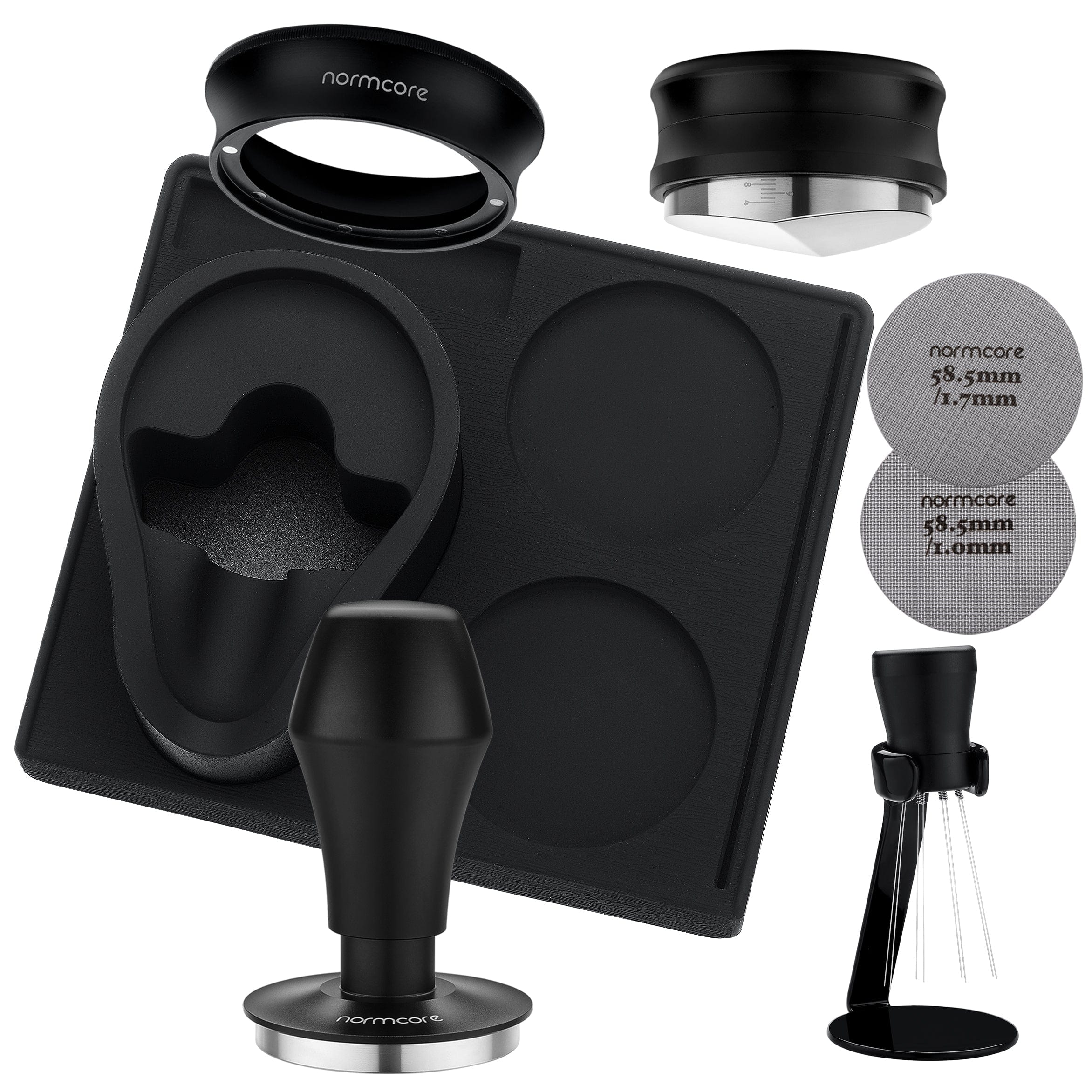 Normcore 7-in-1 Barista Compact Essentials Kit - Without Portafilter - Black