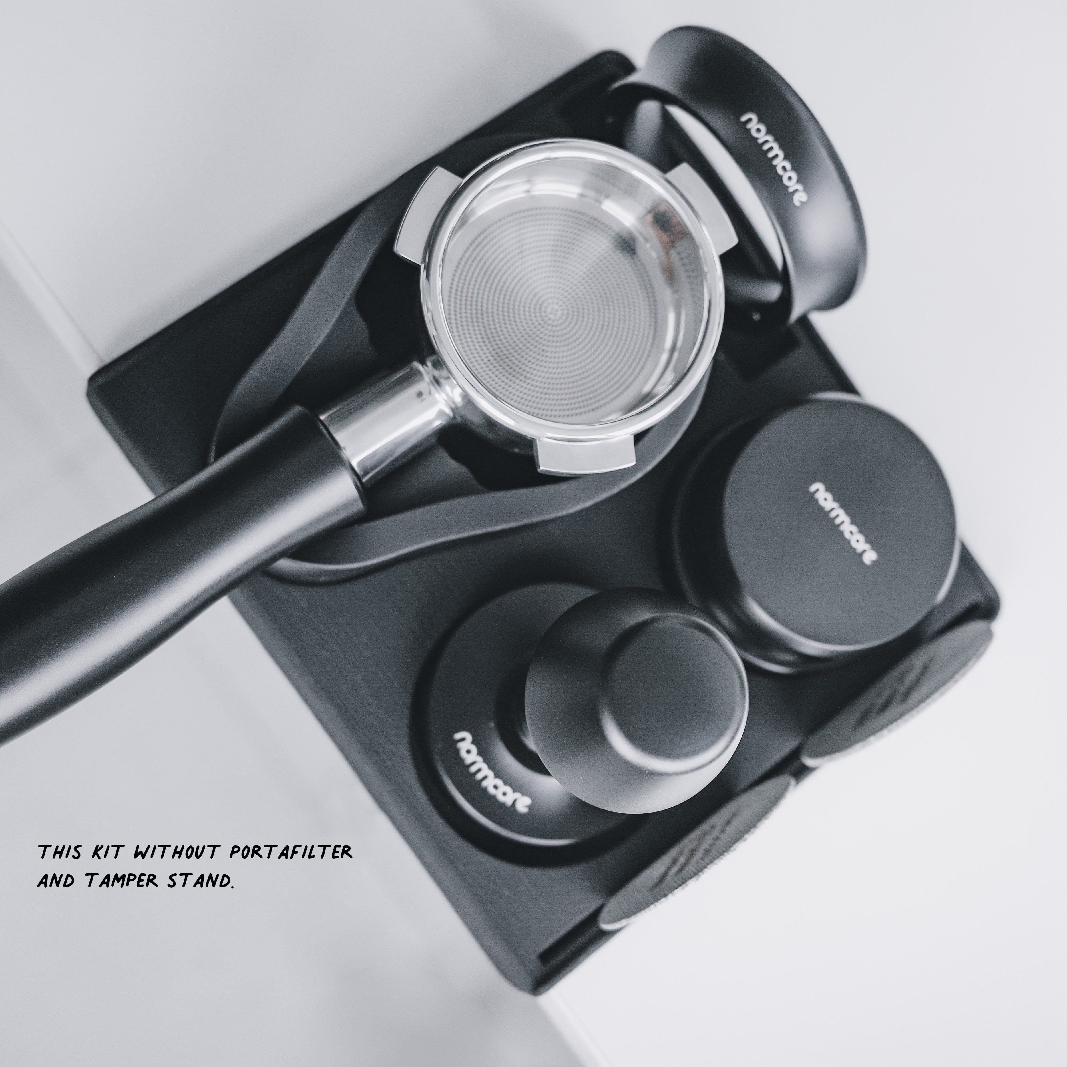 Normcore 7-in-1 Barista Compact Essentials Kit - Without Portafilter - Black