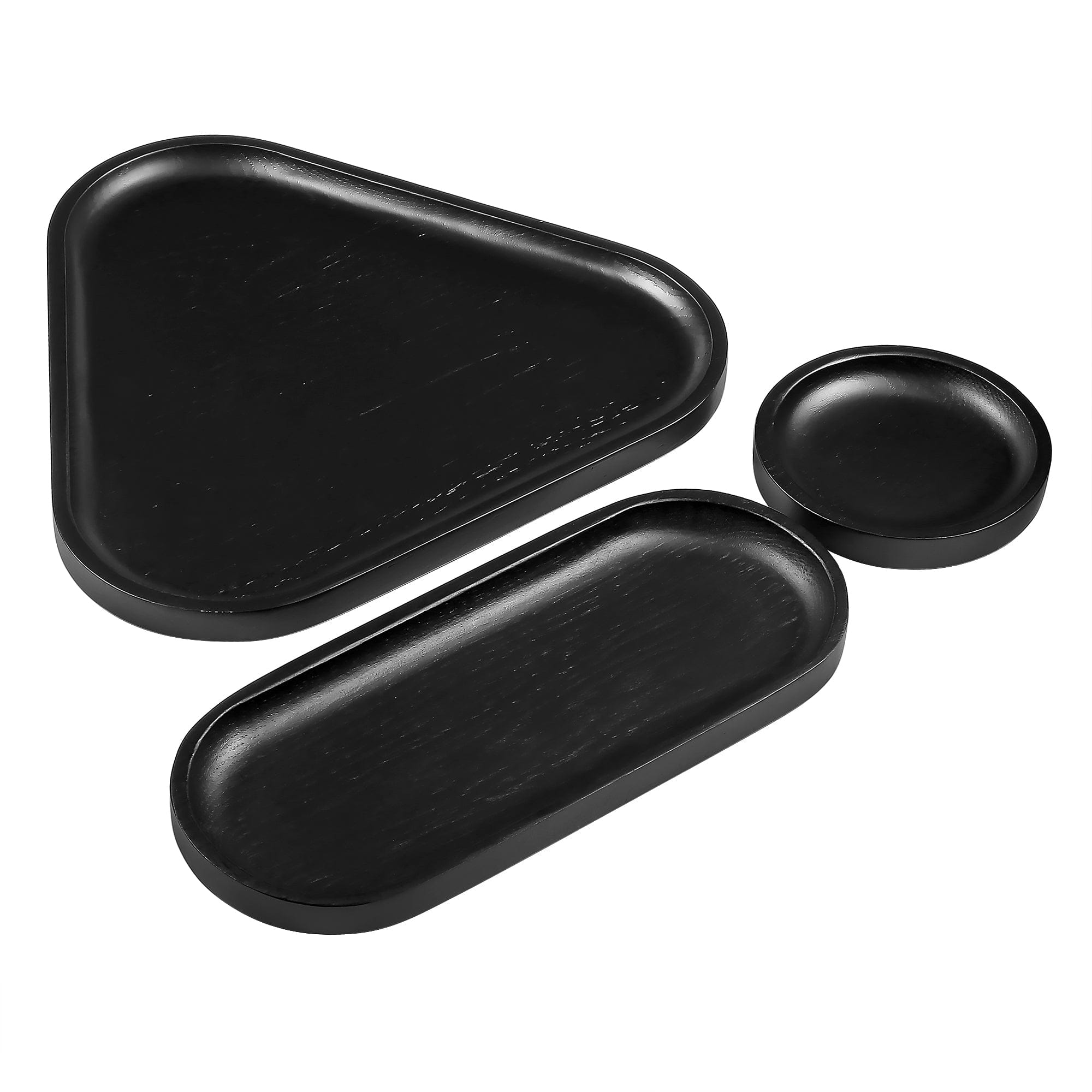 Normcore Barista Trays Bundle (3-Piece Set) - Coffee & Tea Serving Trays for Home, Café, Office
