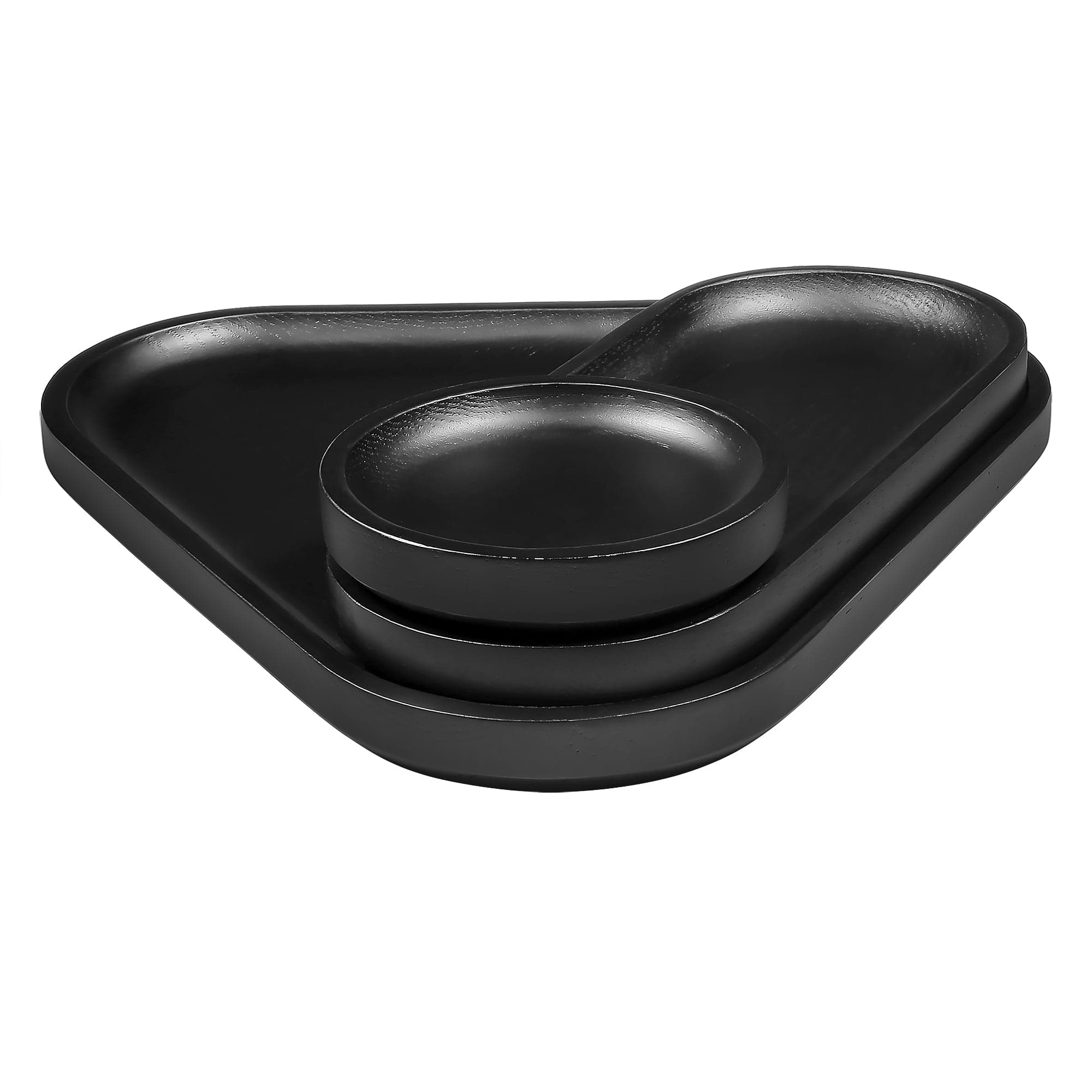 Normcore Barista Trays Bundle (3-Piece Set) - Coffee & Tea Serving Trays for Home, Café, Office