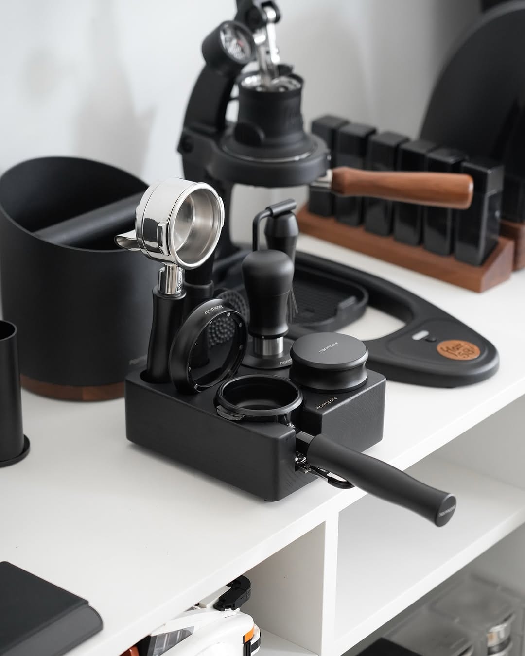 Normcore Compact Espresso Tamping Station - Upgraded Version