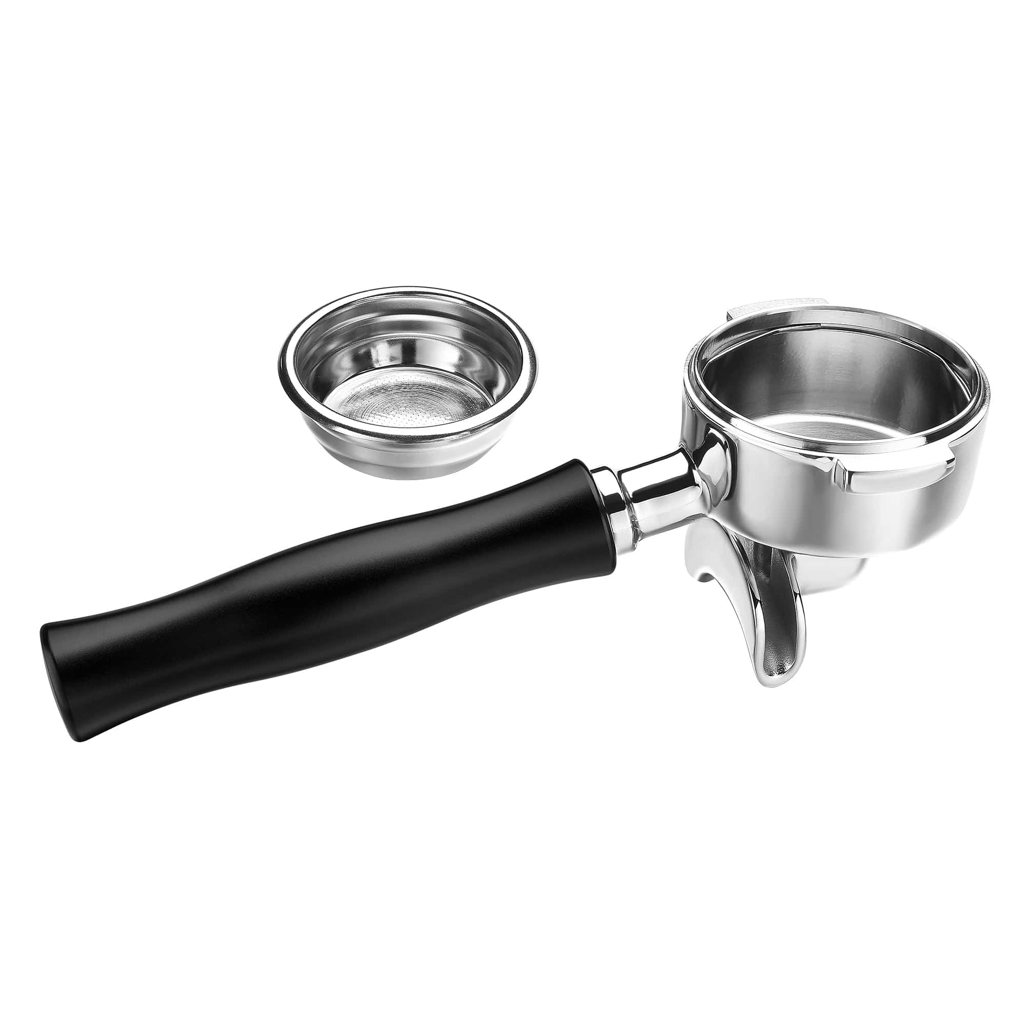 Normcore Double Spout Portafilter With Anodized Aluminum Handle