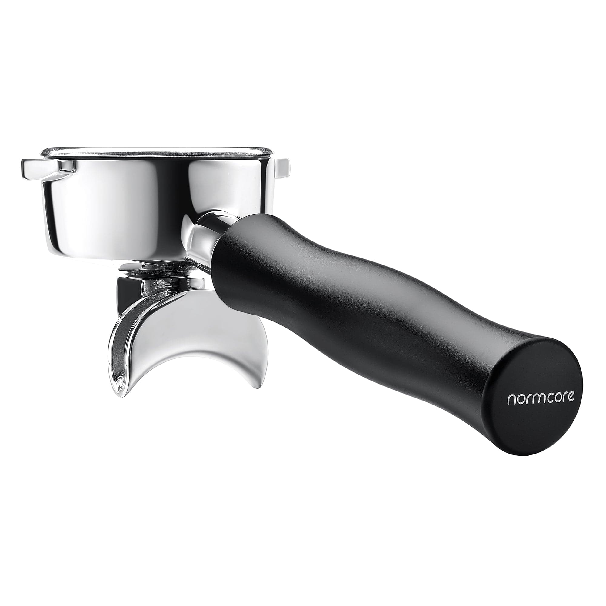 Normcore Double Spout Portafilter With Anodized Aluminum Handle