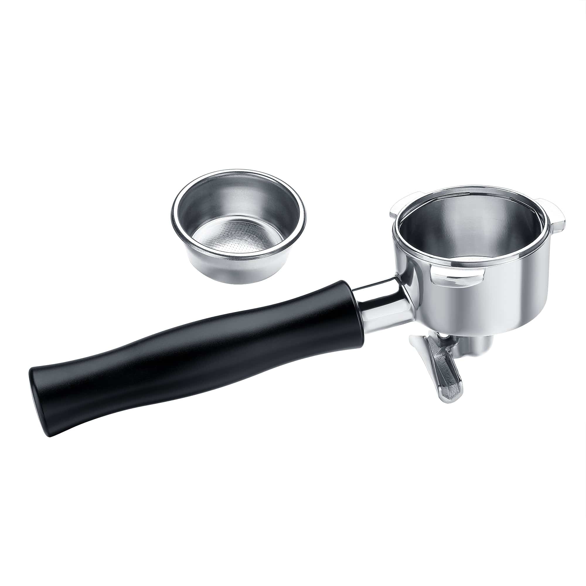Normcore Double Spout Portafilter With Anodized Aluminum Handle