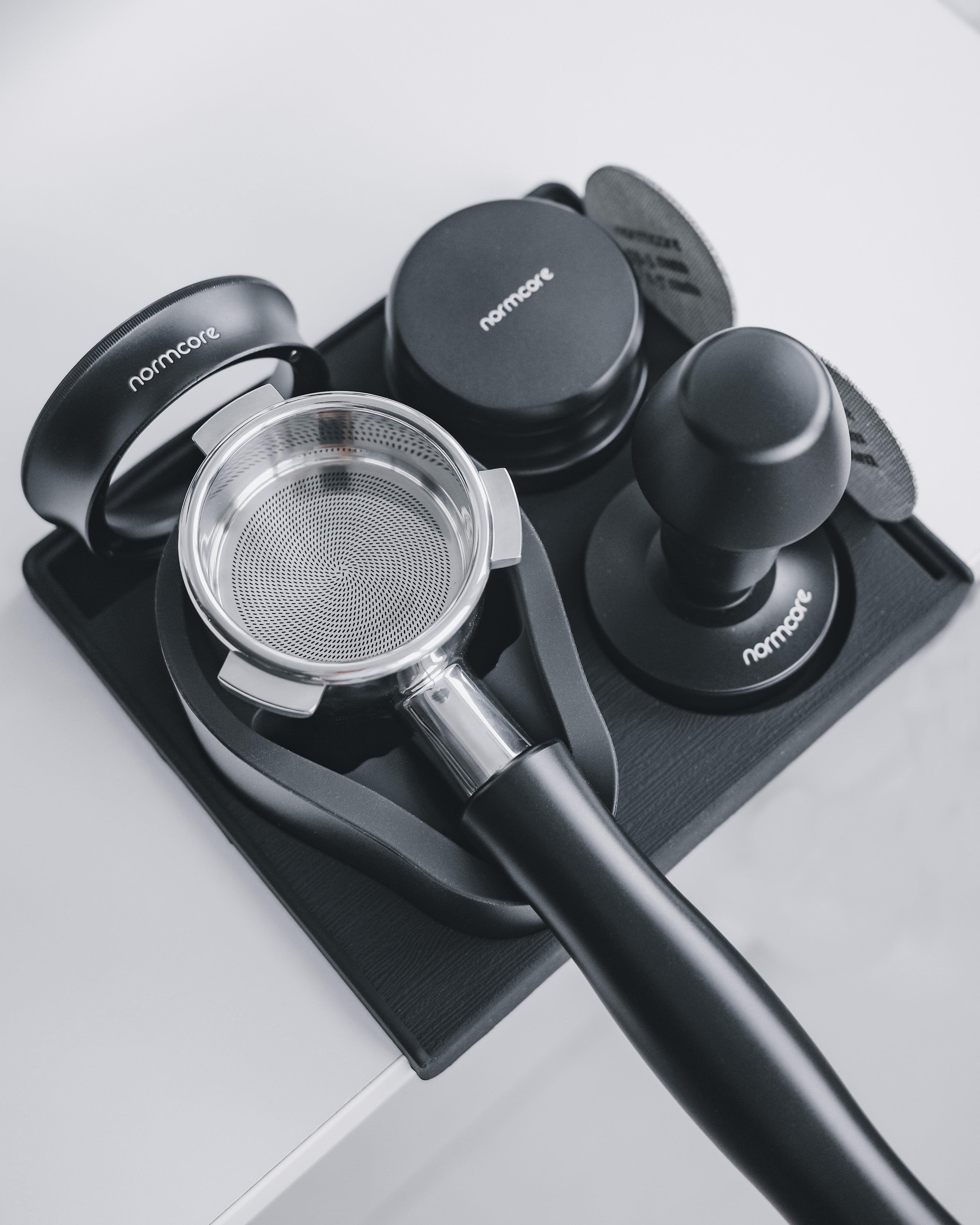 Normcore / Espresso Compact Tamping Station without Portafilter Stand