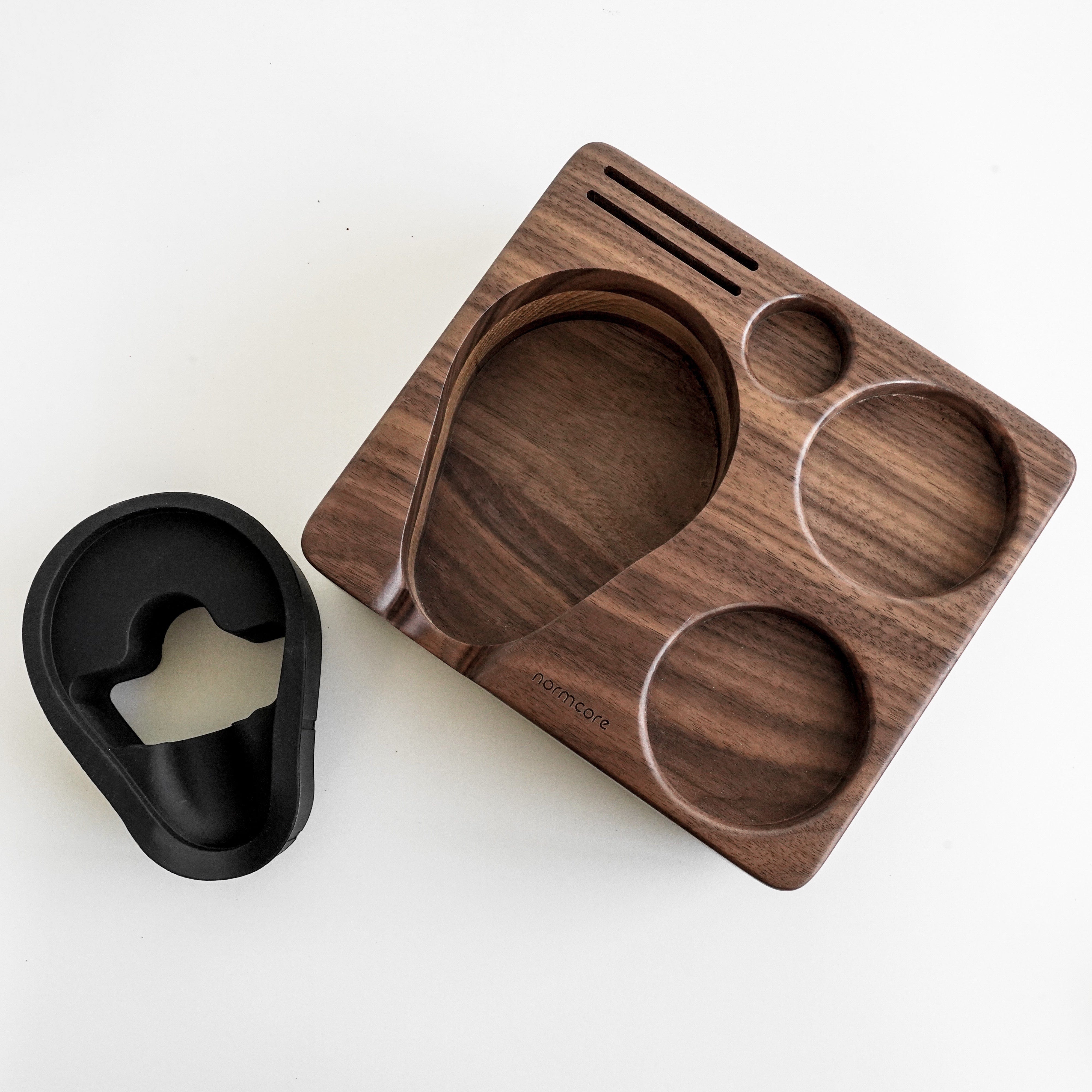 Normcore / Compact Espresso Tamping Station - Walnut / OAK