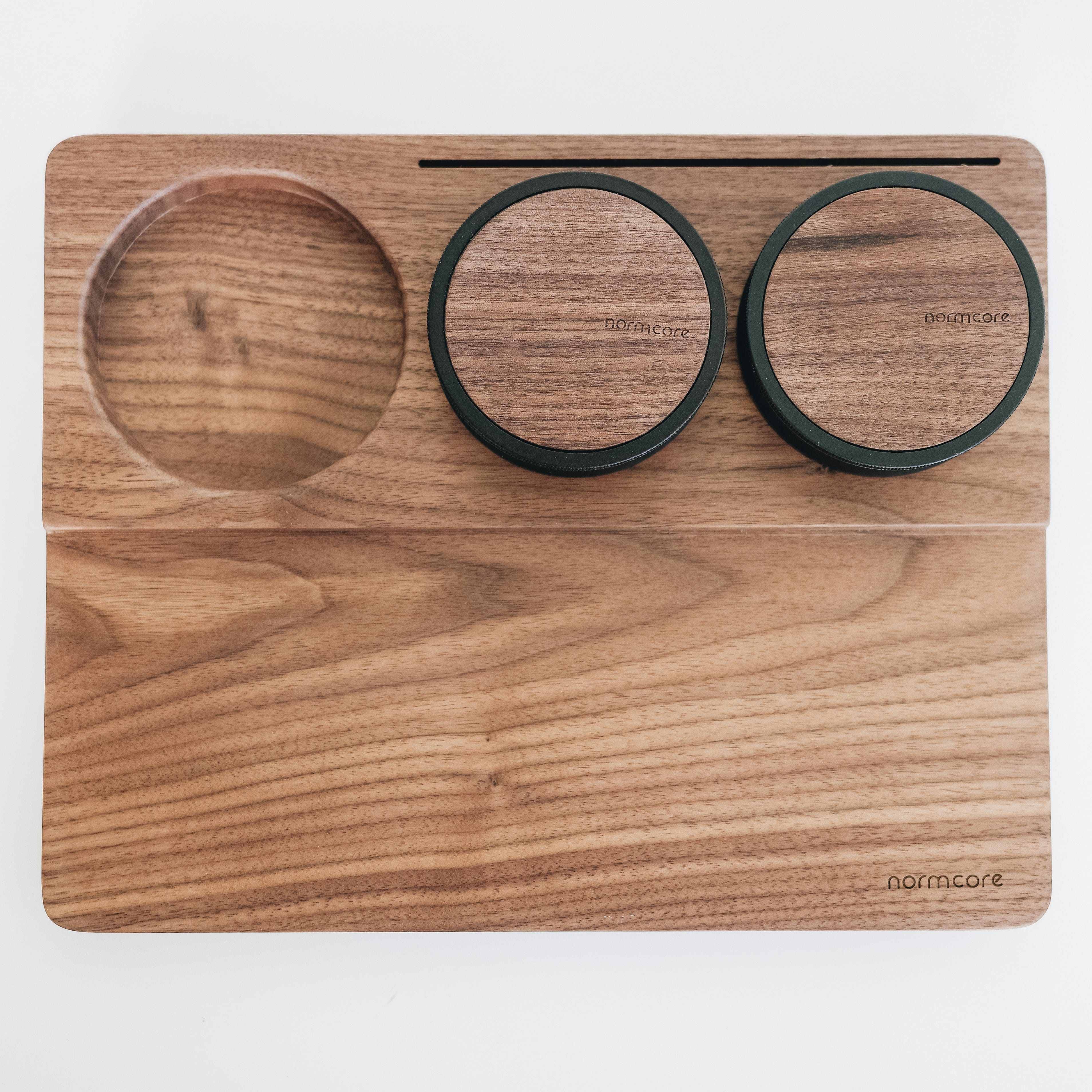 Normcore / Espresso Tamping Mat - Walnut / OAK