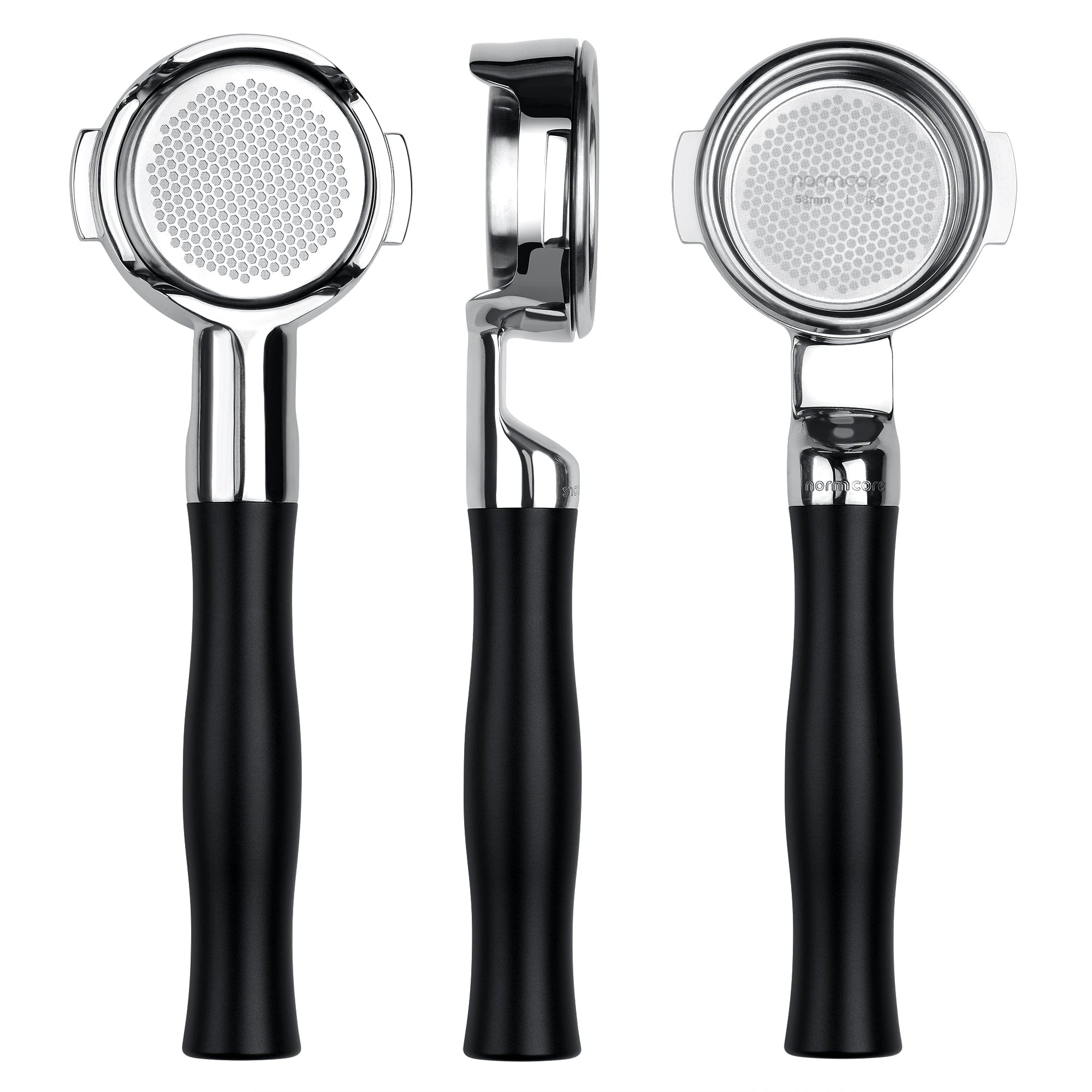 Normcore Slim Naked Portafilter with Anodized
Aluminum Handle