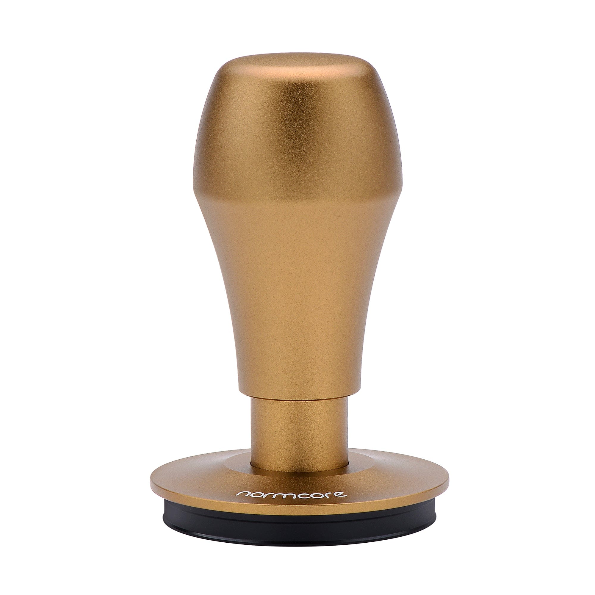 Tamper con resorte Normcore / V4 - NOGAL - Base con revestimiento de PVD de titanio
