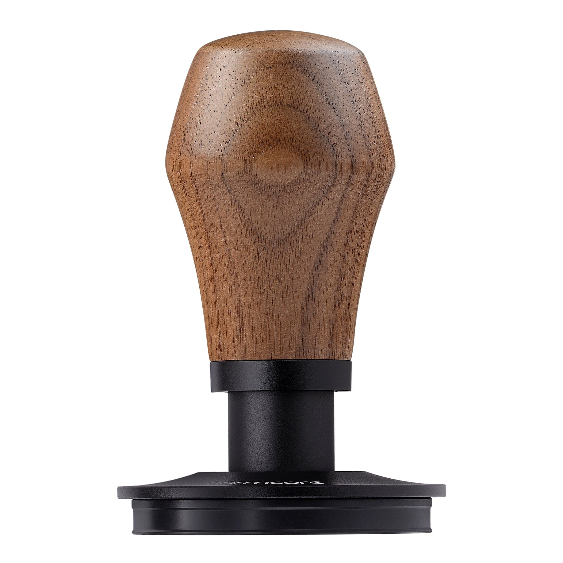 Tamper con resorte Normcore / V4 - NOGAL - Base con revestimiento de PVD de titanio