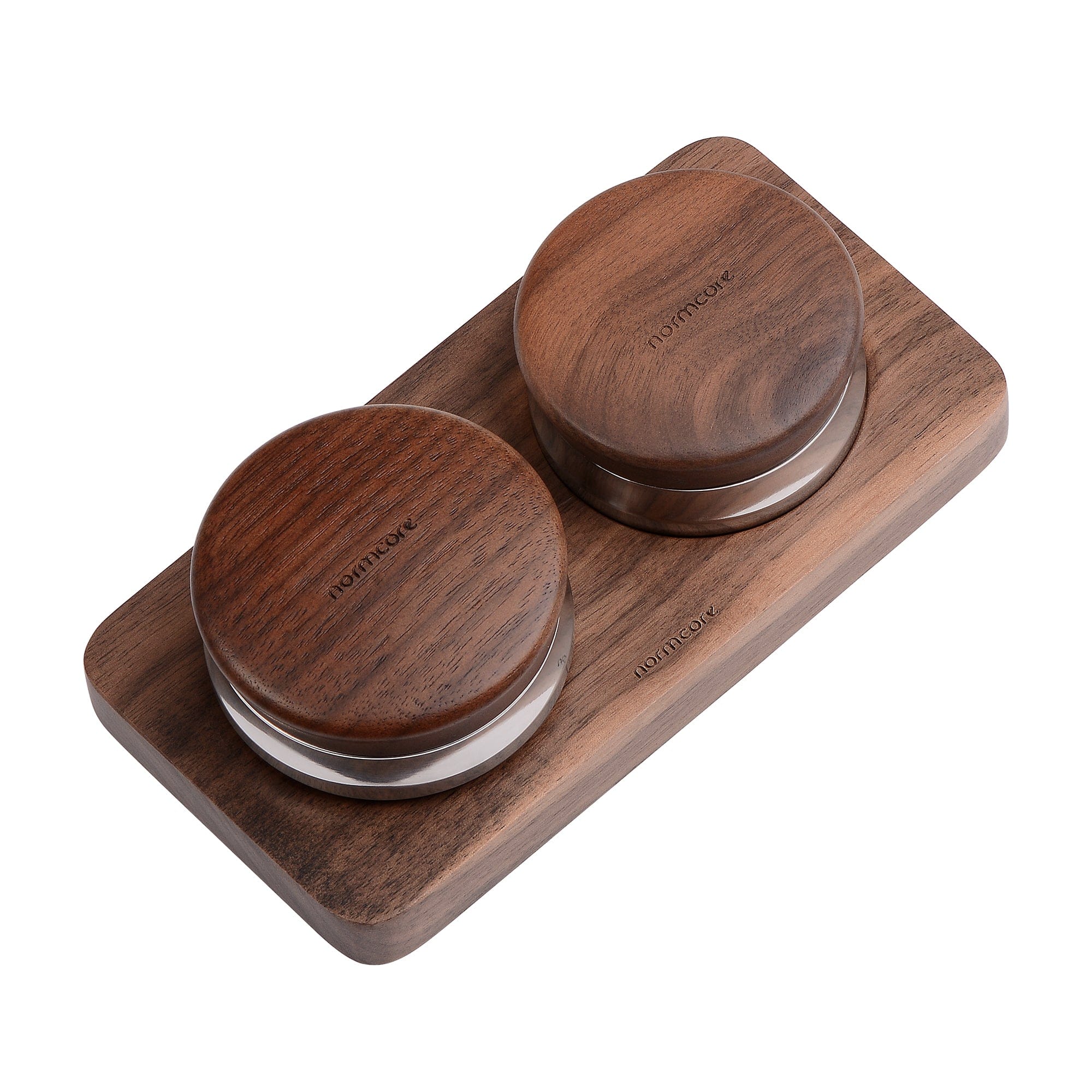 Normcore Walnut Palm Tamper + Distributor Kit