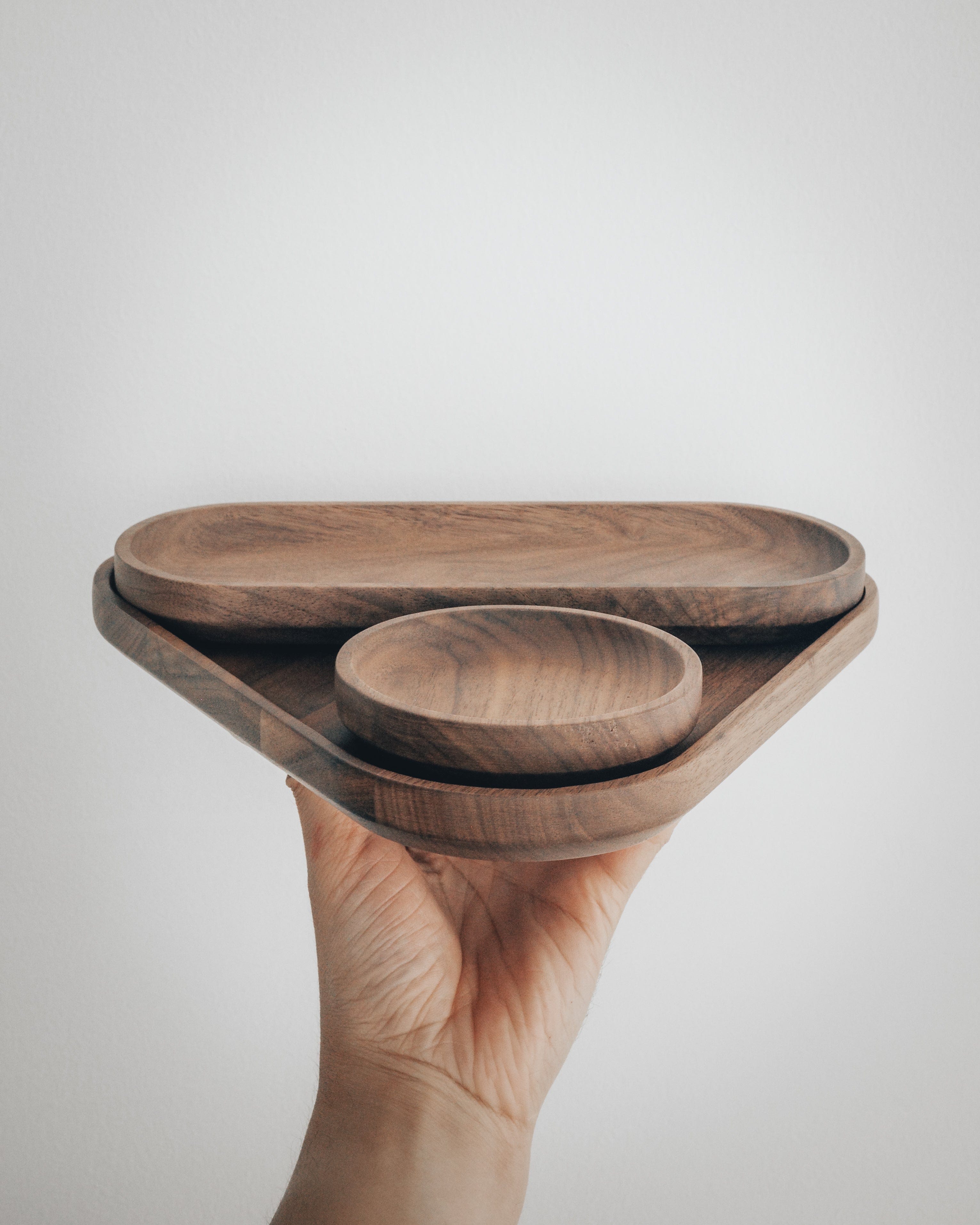 Normcore Barista Trays Bundle (3-Piece Set) - Coffee & Tea Serving Trays for Home, Café, Office