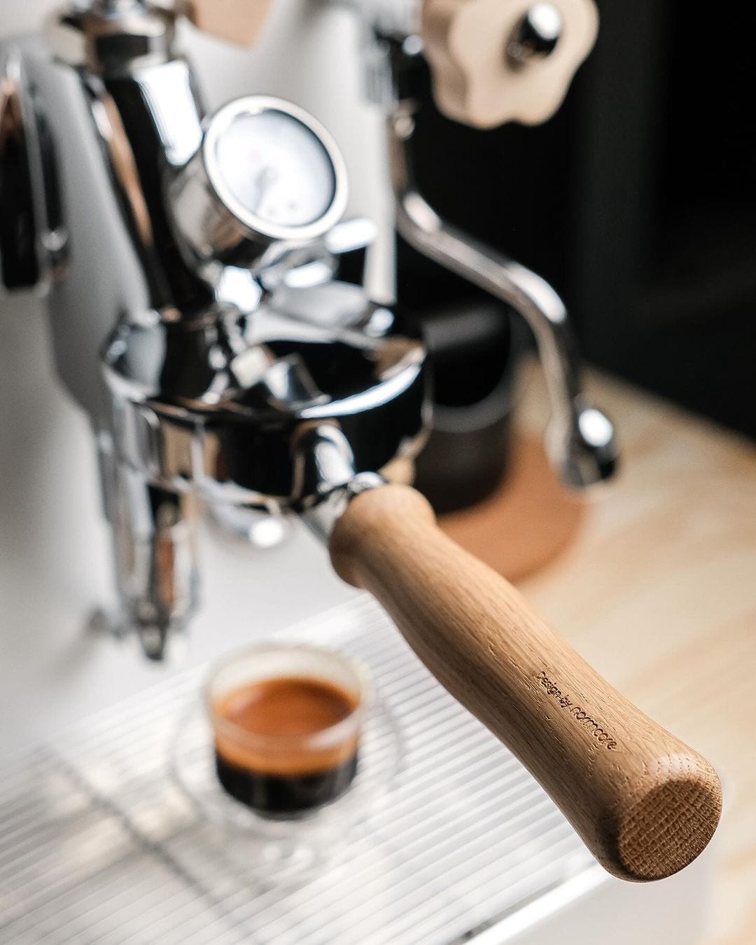 Normcore Portafilter Wood Handle