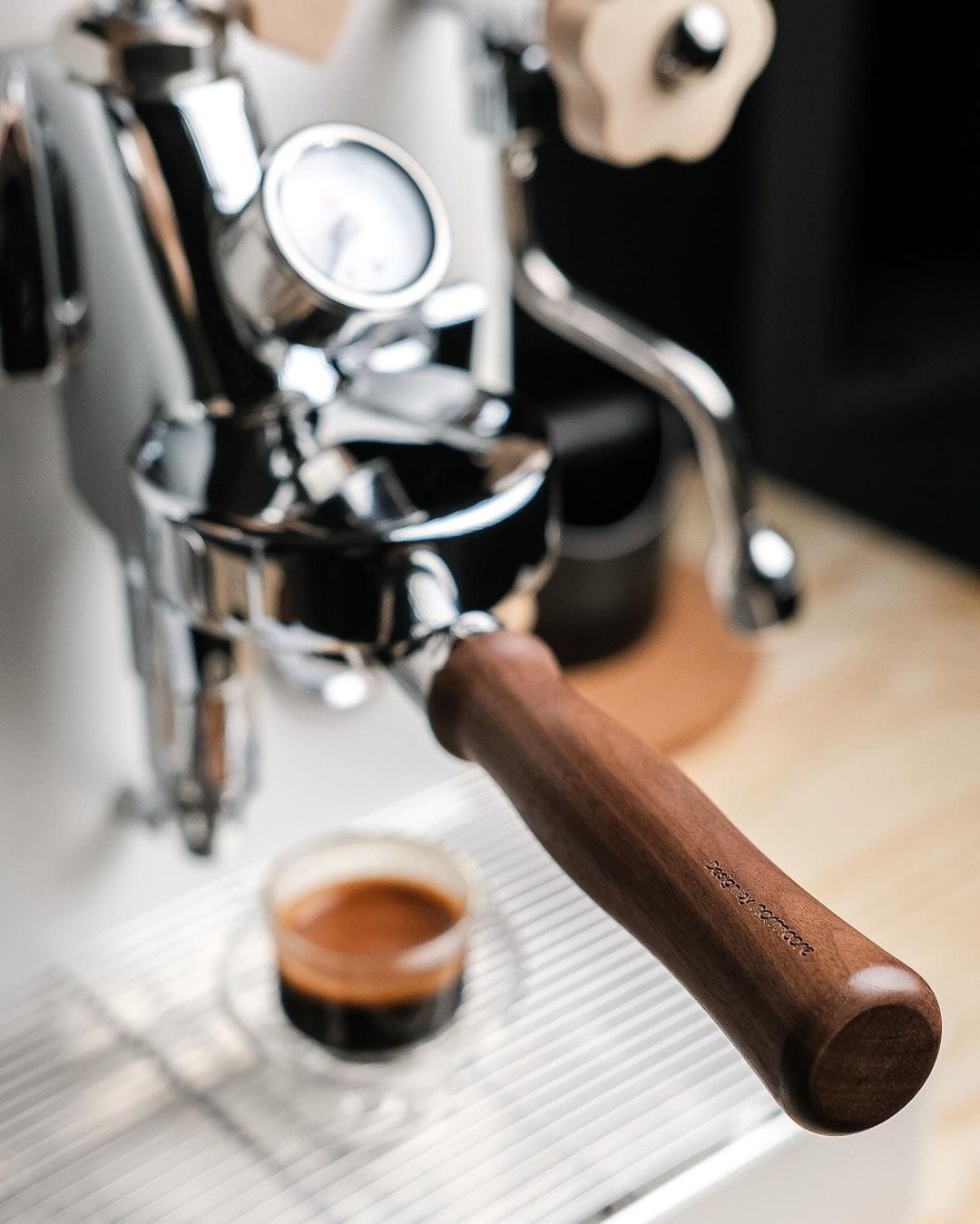Normcore Portafilter Wood Handle