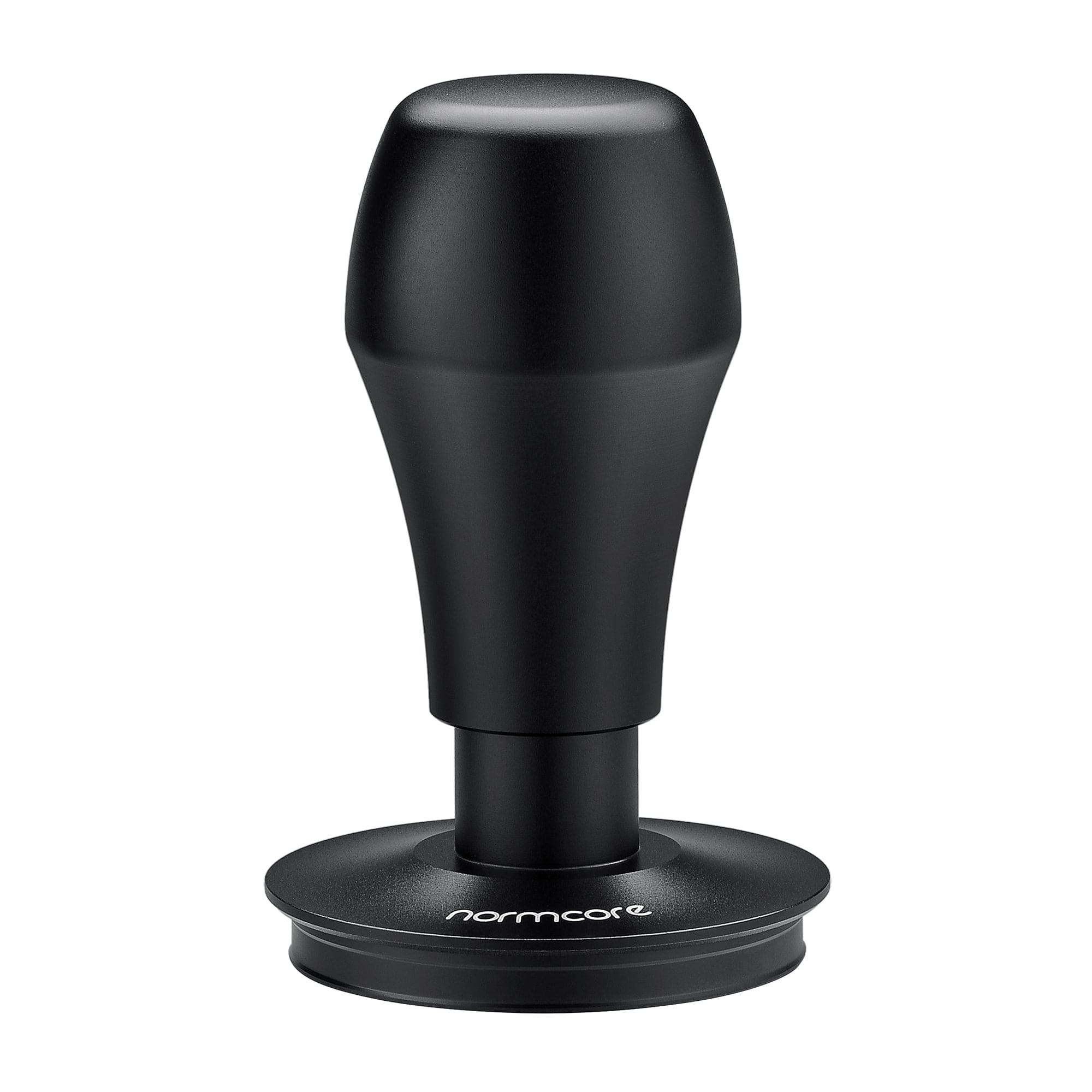 Black Aluminum tamper flat base
