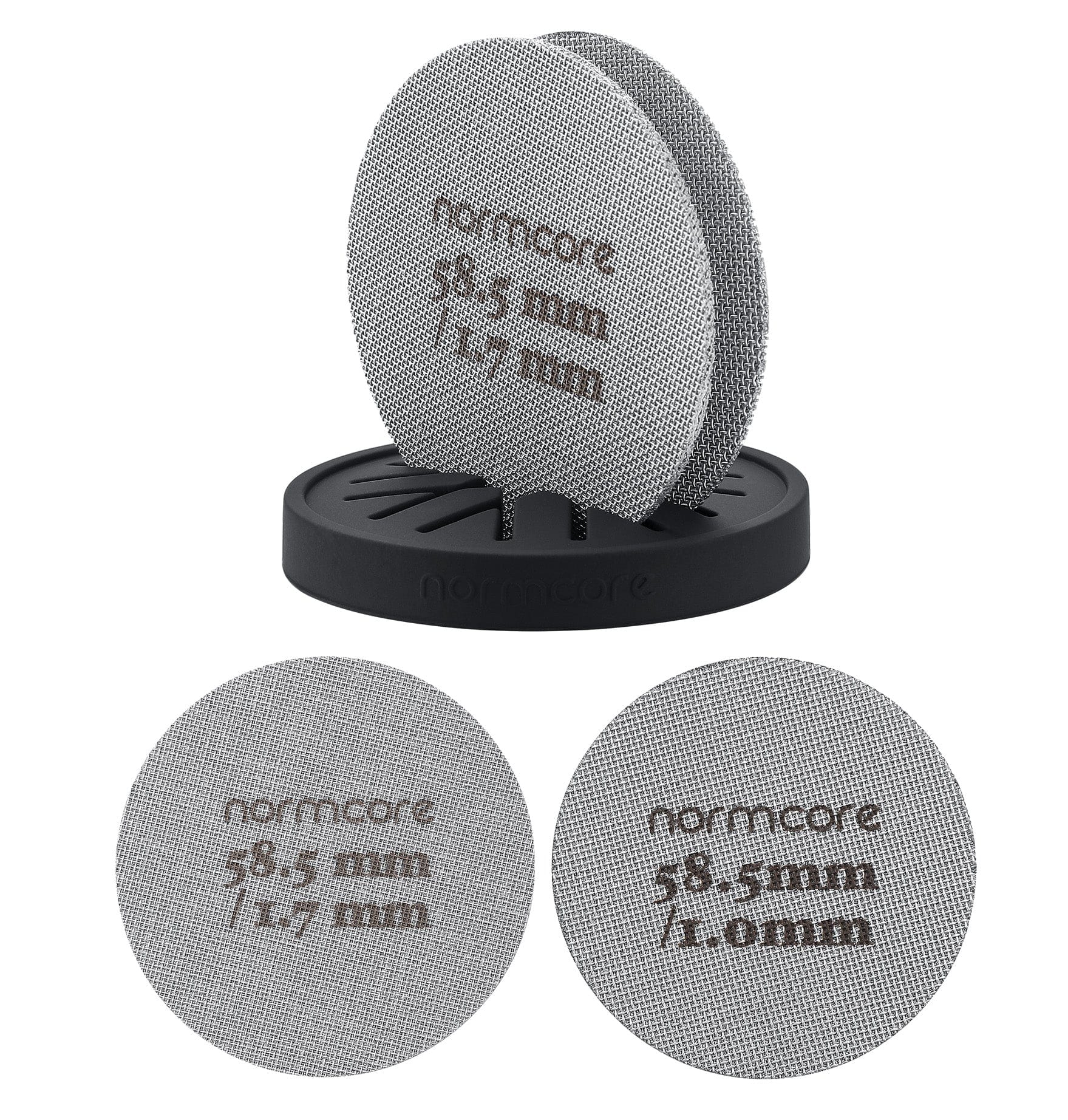 2 pezzi Puck Screen 51 mm, 1,7 mm di spessore per portafiltro, in acciaio inox 150 um, filtro per caffè e caffè, riutilizzabile, filtro per caffè sinterizzato