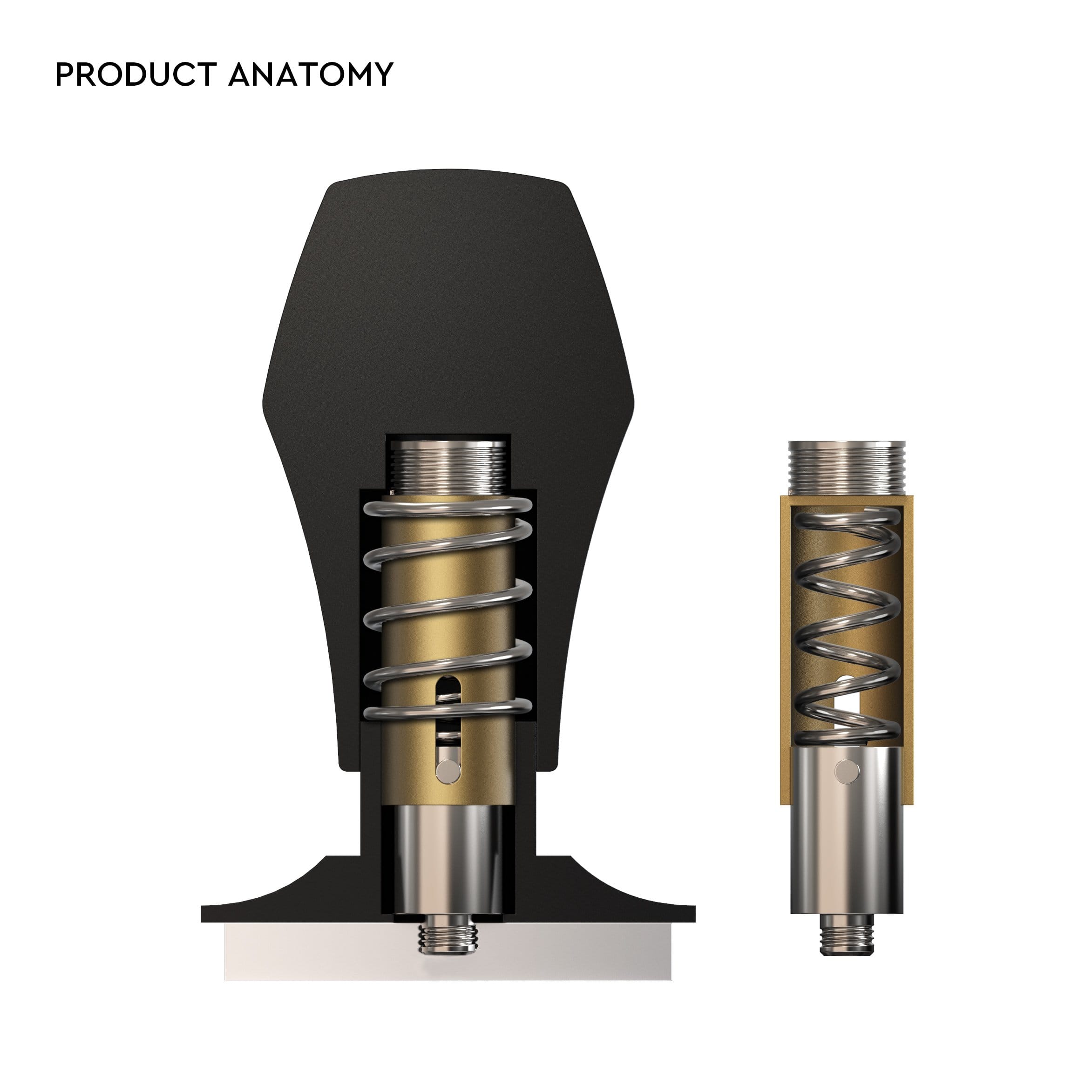 Normcore / Spring Loaded Tamper (Upgraded) V4 | NormCoreWares