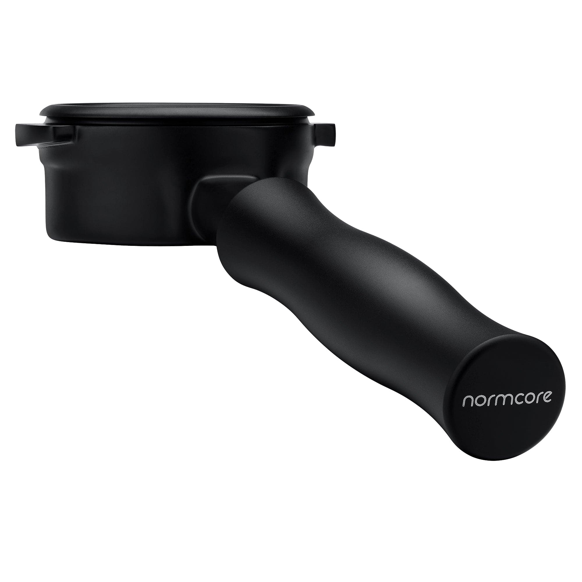 Normcore Bottomless Portafilter With Titanium PVD Coating Portafilter Head