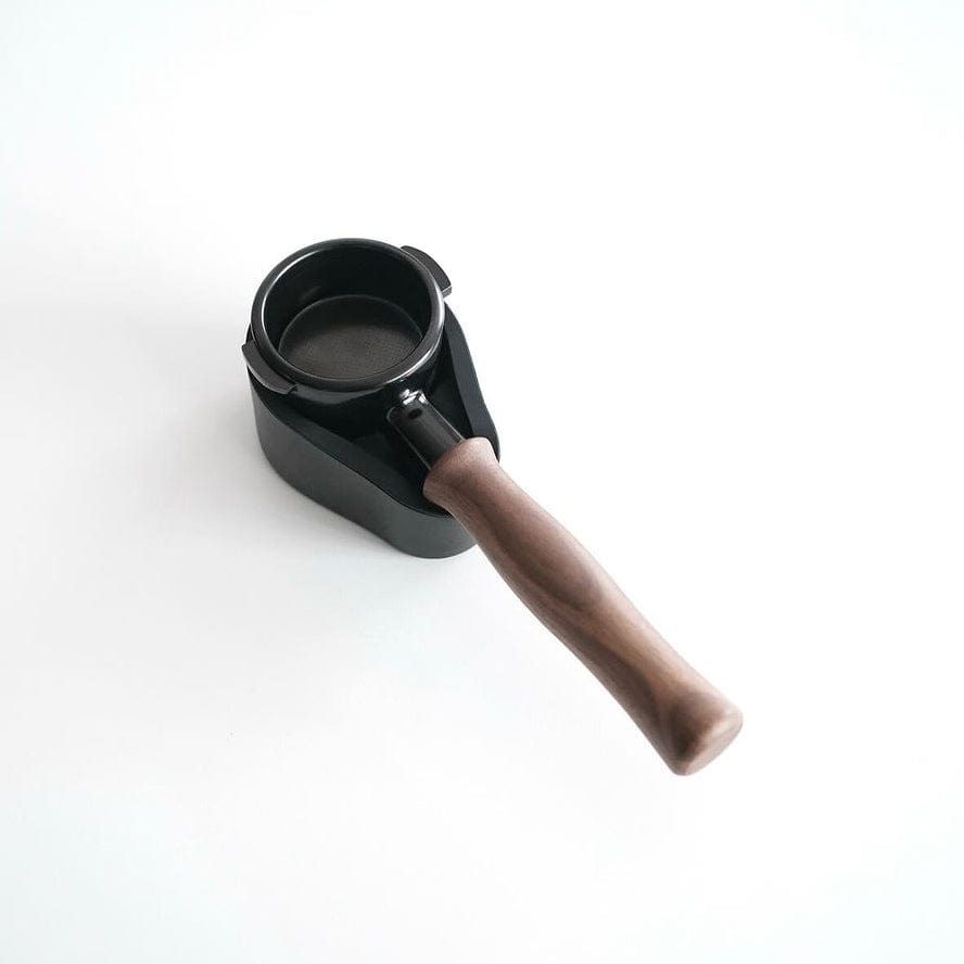 Normcore Titanium PVD Coating Bottomless Portafilter With Walnut Handle