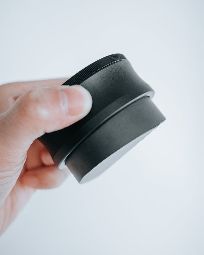 Normcore / Coffee Gravity Distributor Tool - Chisel / V Blade Base With Titanium PVD Coating
