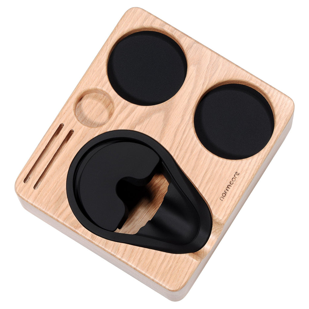 Normcore Tampermatte Aus Eichenholz - Stampfstation Für Espresso 58mm & 54mm