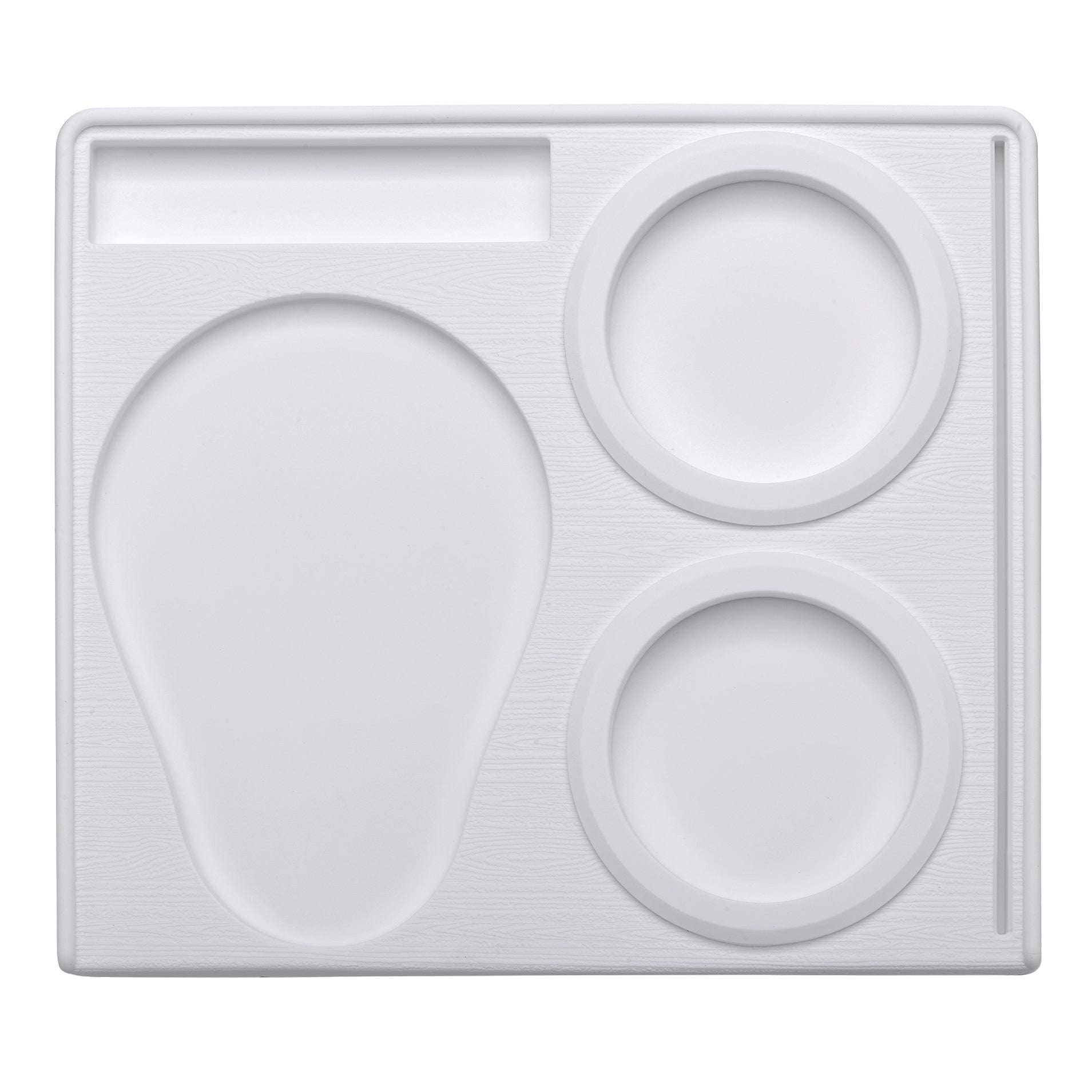 Normcore Compact aanstampen station - witte barista aanstampen mat - antislip hoek aanstampen mat - koffie stamper houder pad - zonder portafilter standaard - food grade anti-slip siliconen Normcore Compact aanstampen station - witte barista aanstampen mat - antislip hoek aanstampen mat - koffie stamper houder pad - zonder portafilter standaard - food grade anti-slip siliconen