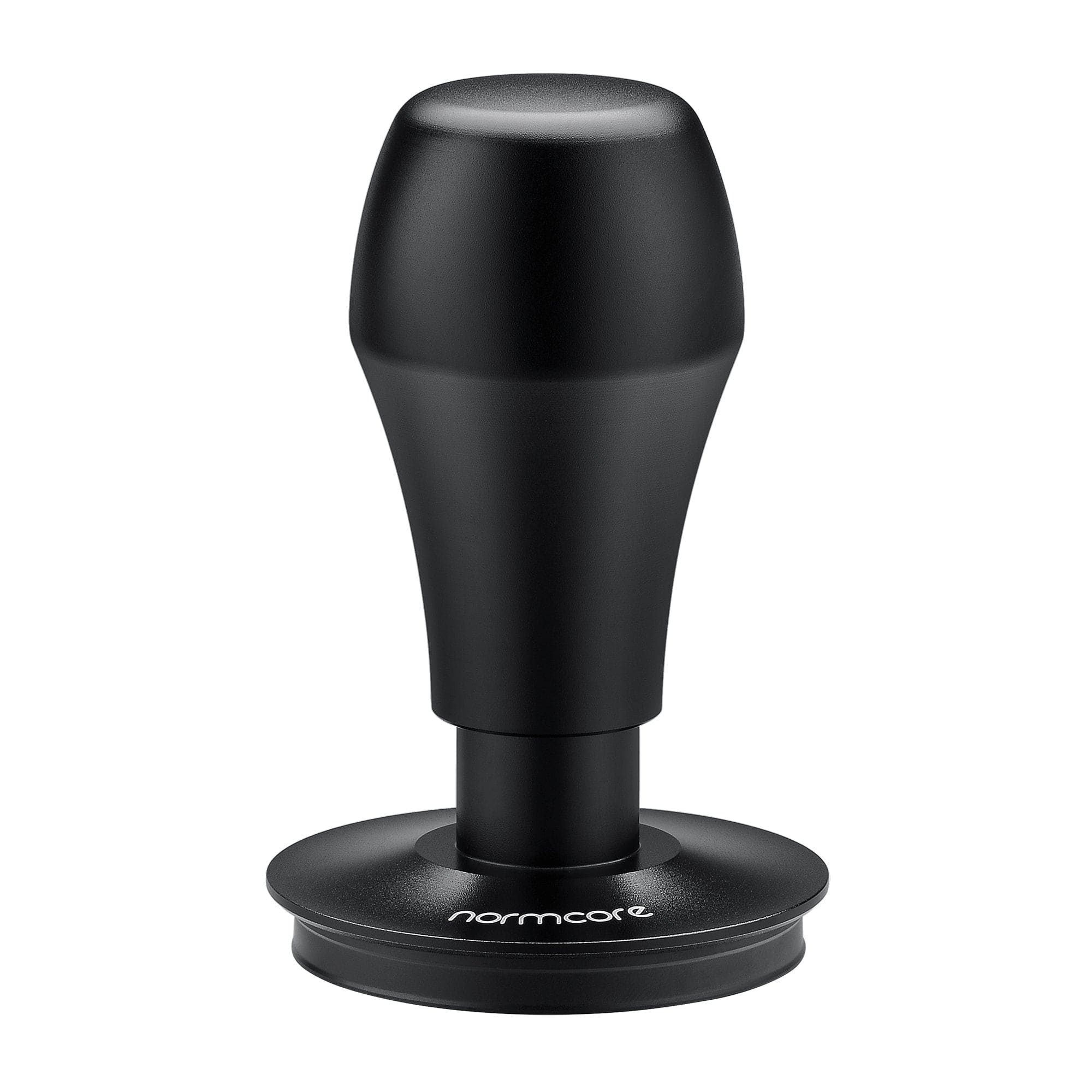 Tamper con resorte Normcore / V4 con revestimiento de PVD de titanio - Base ondulada