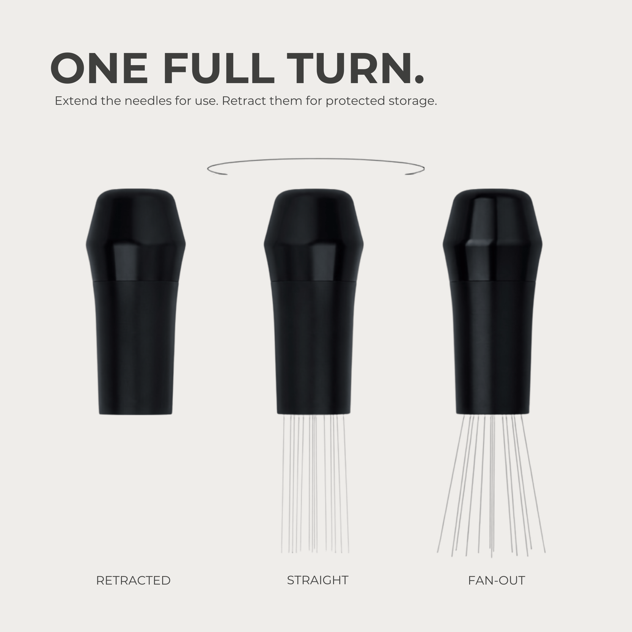 Normcore WDT Tool V4 – Retractable Espresso Distribution Tool