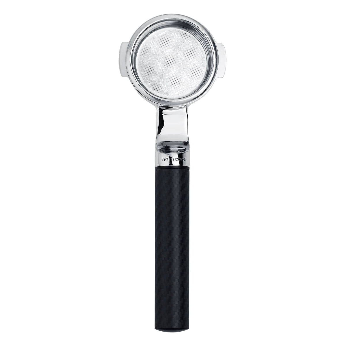 Normcore Lay-Flat Portafilter with Carbon Fiber Handle | NormCoreWares