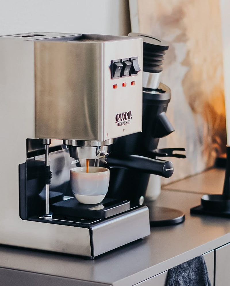 Normcore / 58mm Bottomless Portafilter fits Gaggia I Filter Basket Included