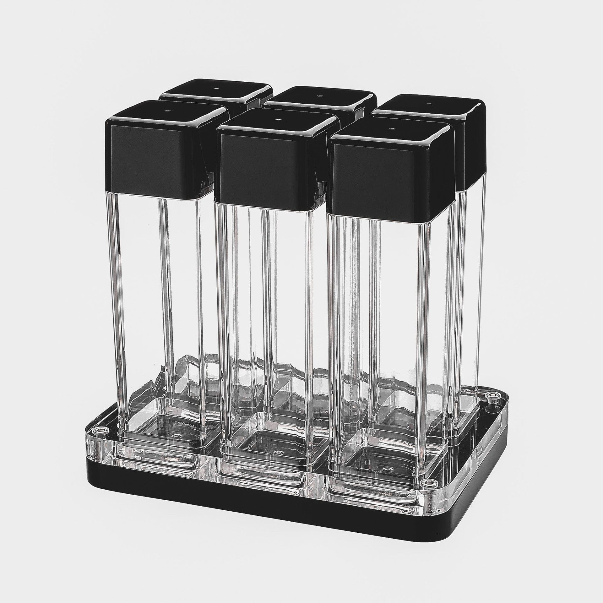 Normcore / 6 TUBES COFFEE BEAN CELLARS WITH STAND - Transparent